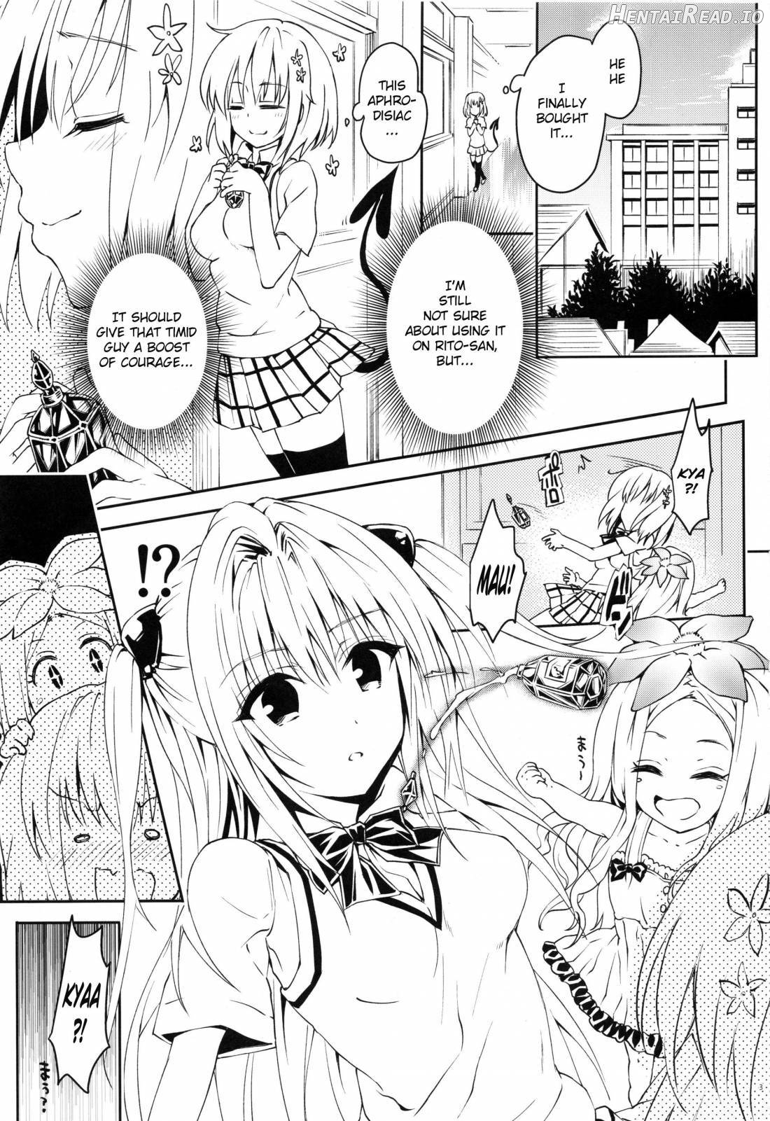 Rakuen Keikaku Darkness 2nd - Anaphylaxie is inevitable ~Futanari Yami Futatabi~ Chapter 3 - page 2