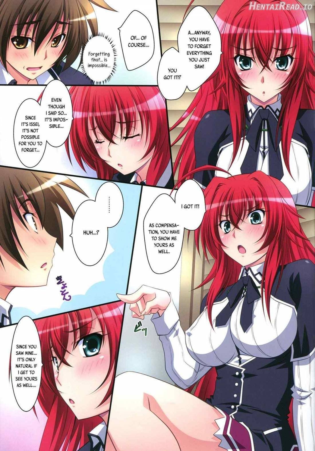 Scarlet princess "Rias Daisuki!" Chapter 1 - page 8