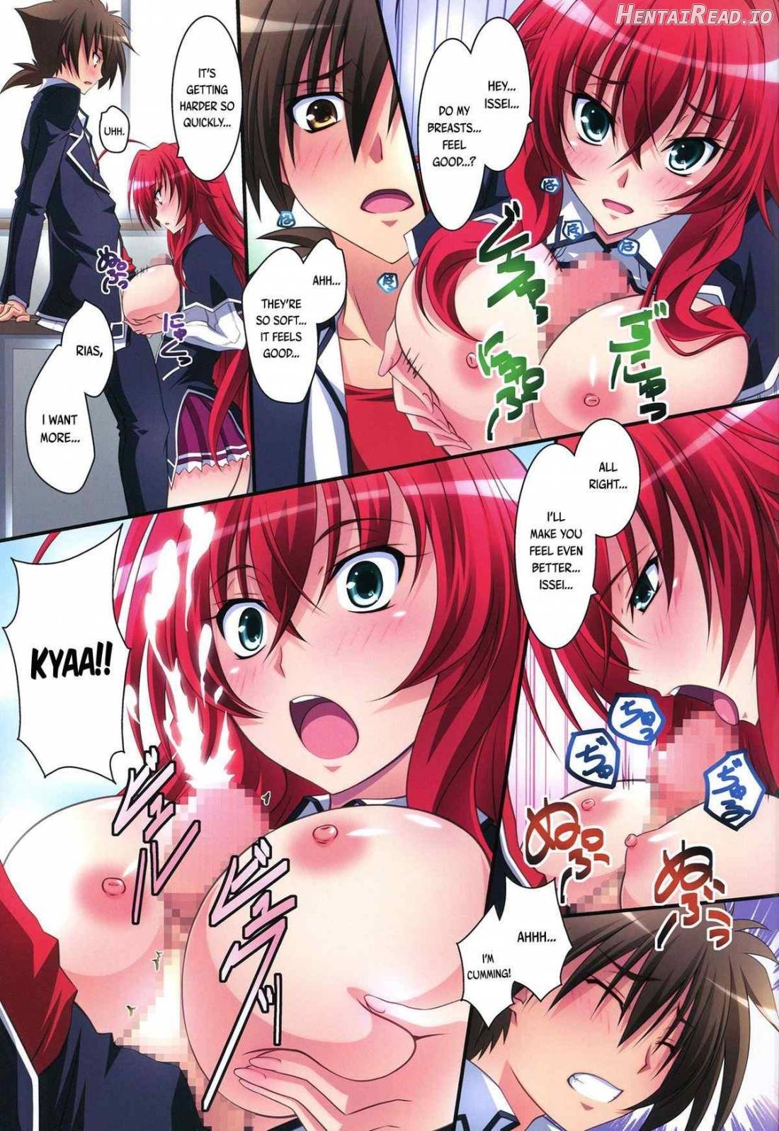 Scarlet princess "Rias Daisuki!" Chapter 1 - page 14