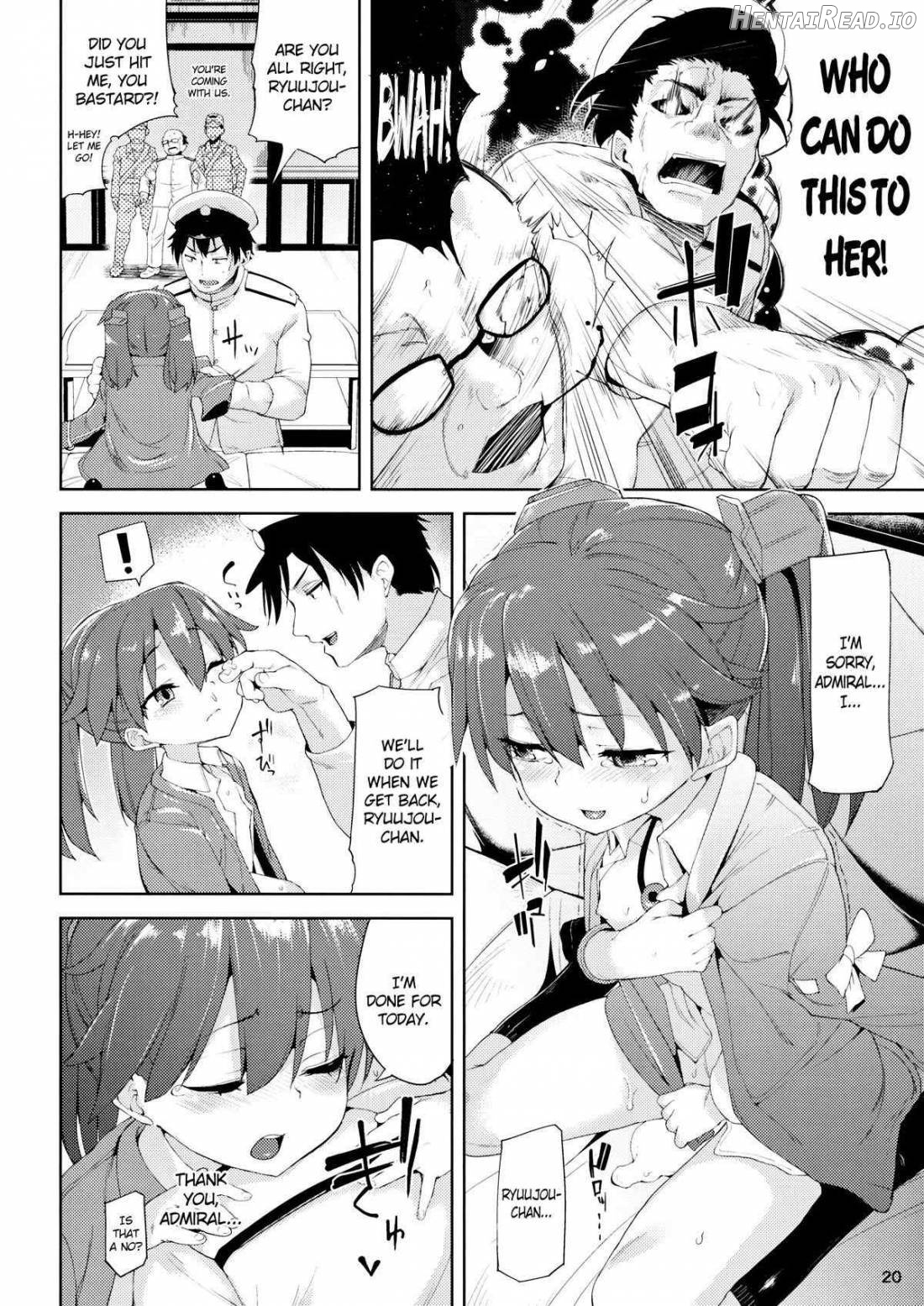 Koisuru Ryuujou-chan to Hentai Teitoku Chapter 1 - page 17