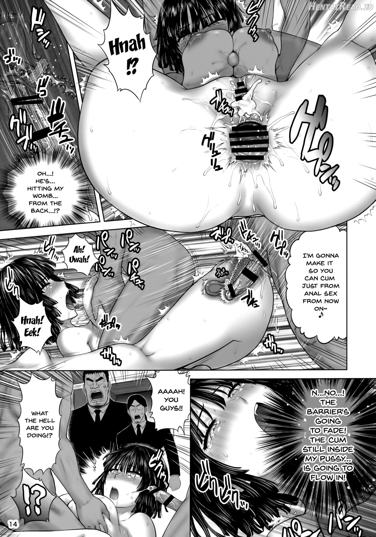 FUBUKI vs 50MEN Chapter 2 - page 13