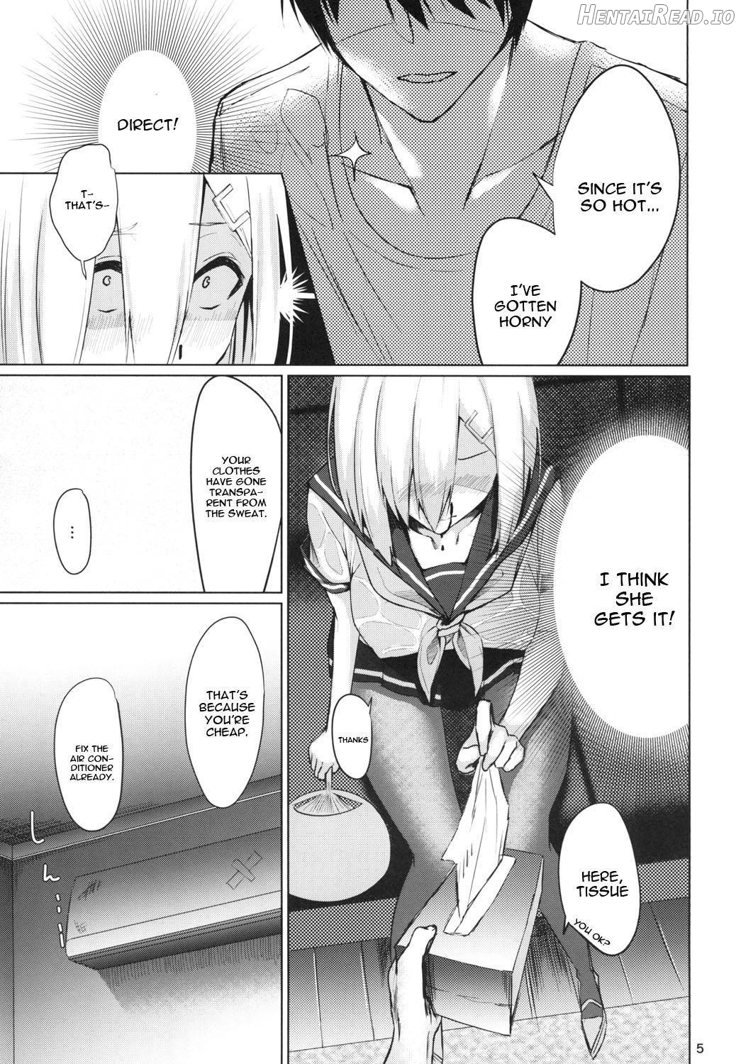 Hamakaze summer -sweating- Chapter 1 - page 4