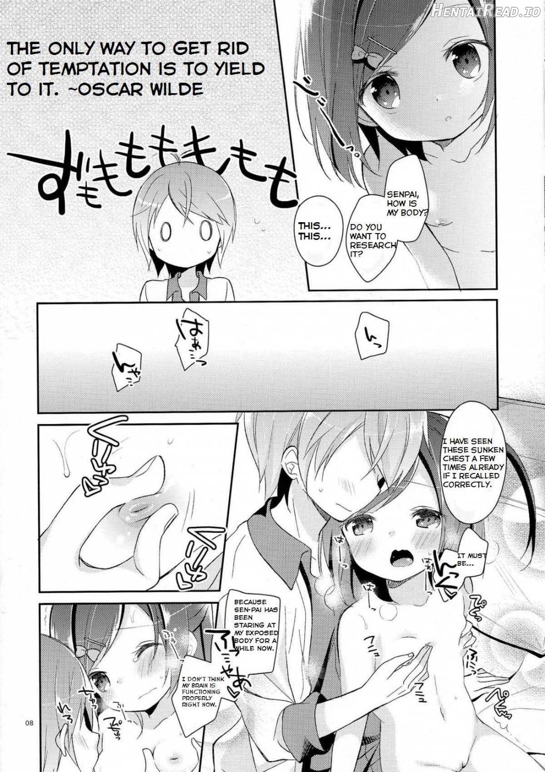 Wareware wa Tadashii Kyonyuu yori mo, Aji no Aru Hinnyuu ga Suki nanoda. Sekai no Naniyori Hikaeme na Mune no Onnanoko o Aishiteiru. Chapter 1 - page 7