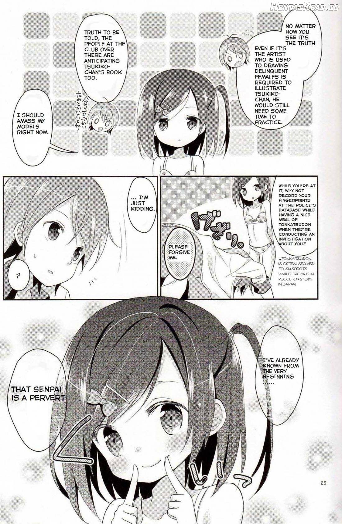 Wareware wa Tadashii Kyonyuu yori mo, Aji no Aru Hinnyuu ga Suki nanoda. Sekai no Naniyori Hikaeme na Mune no Onnanoko o Aishiteiru. Chapter 1 - page 24