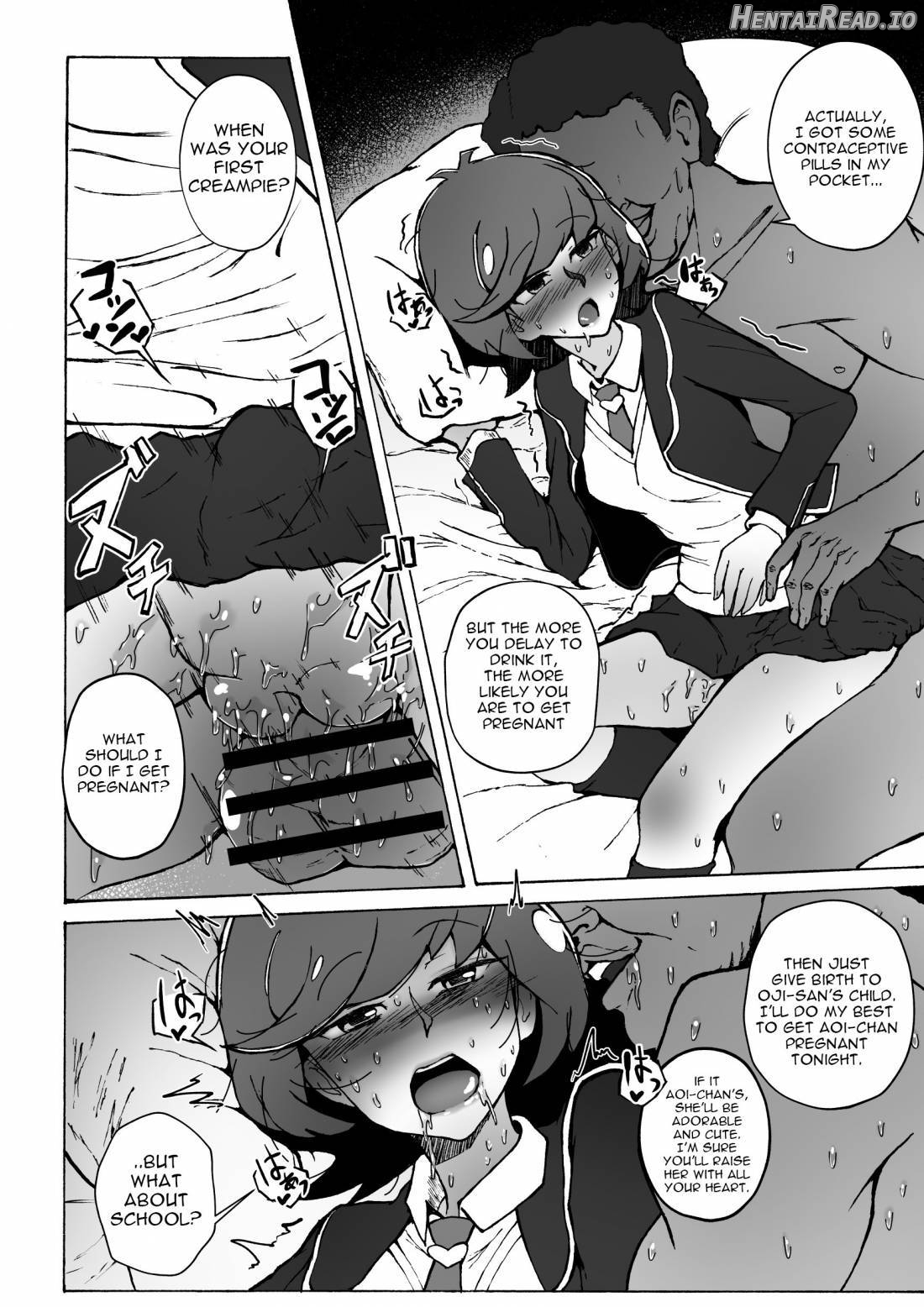 Compensated Dating JK and Impregnator Oji-san Chapter 1 - page 16