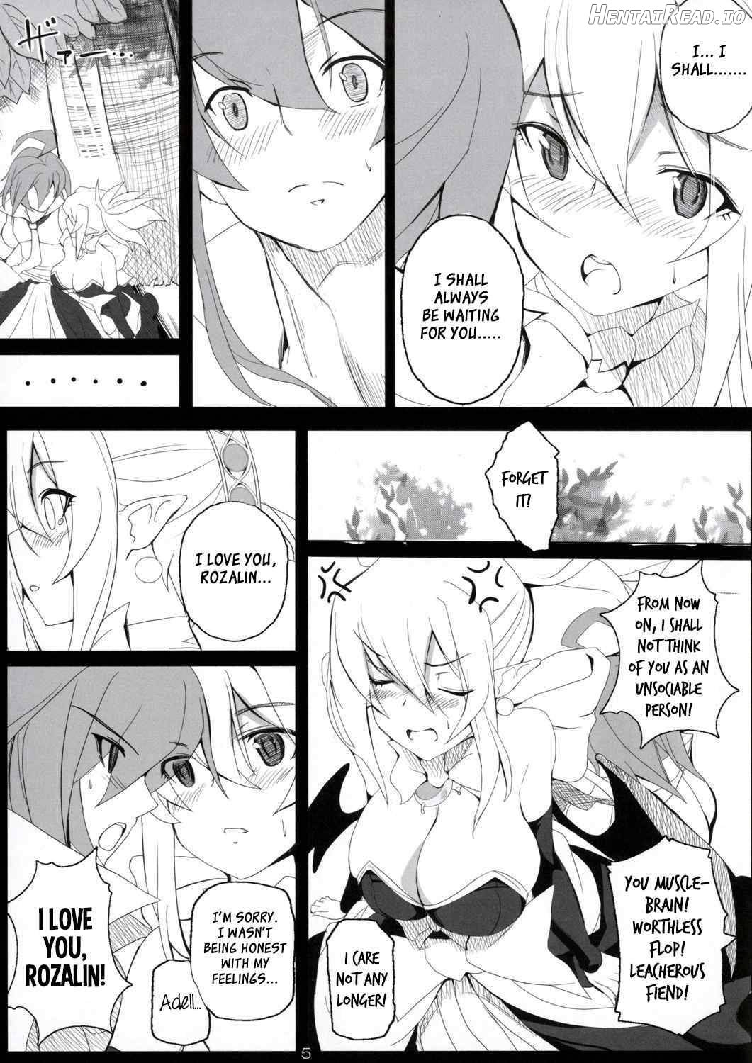 Tsun Ero Rosalie ga Sekimen suru hodo Amaama ni Kenagena Gohoushi de Hatsu Ecchi shichau Hon Chapter 1 - page 4