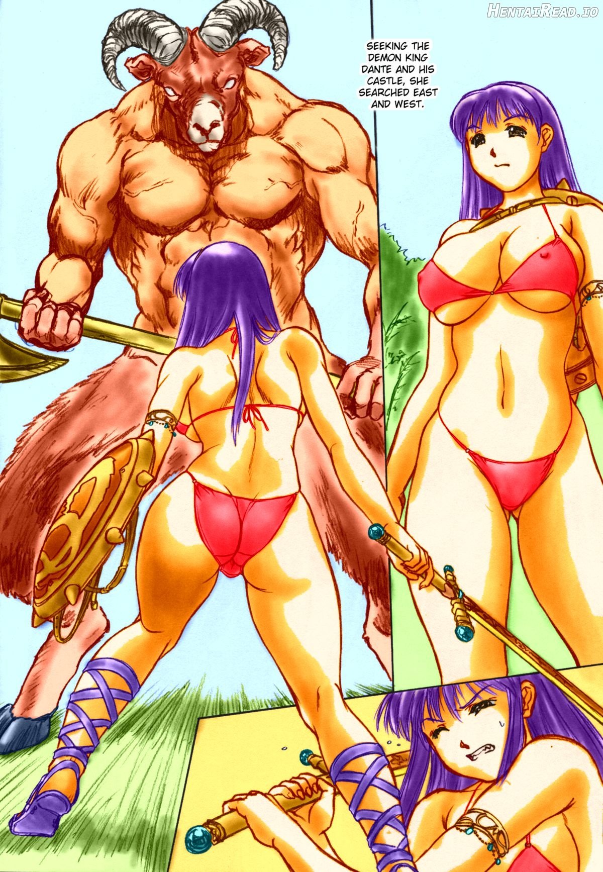 Makka na Bikini IV Fukkatsu - Colorized Chapter 2 - page 7