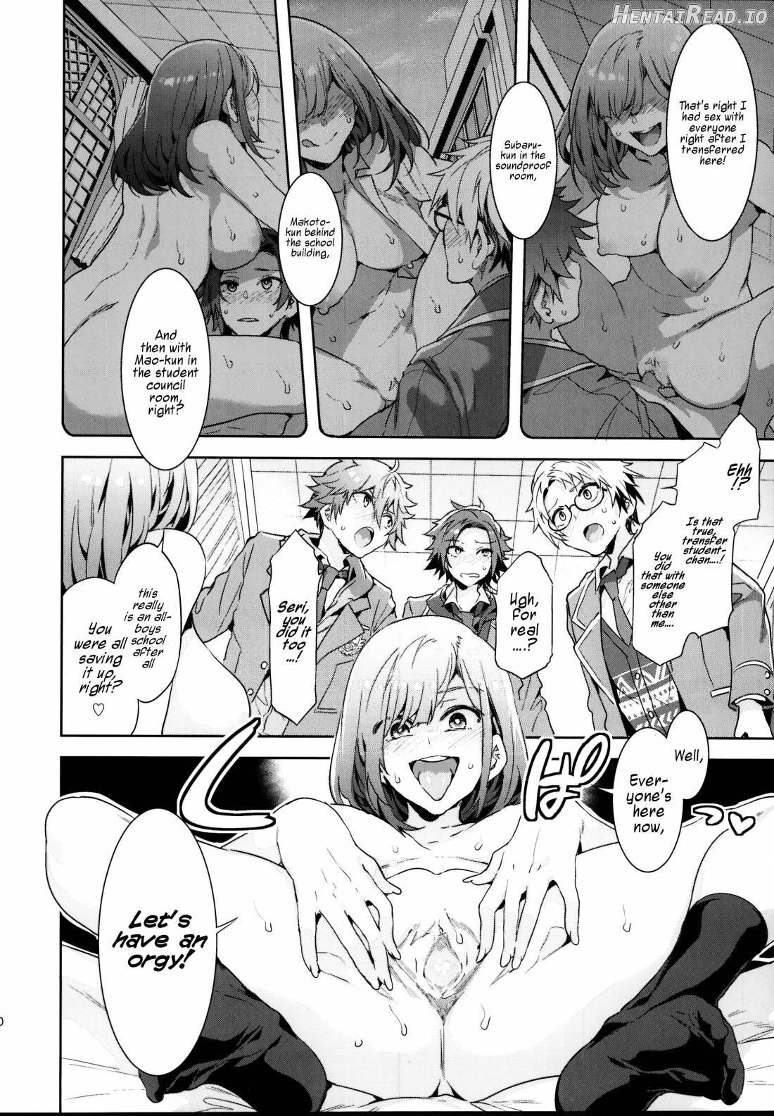 Yumenosaki Gakuin no Tenkousei-chan ga Idol no Tamago o Kuiarashiteru tte Hontou desu ka!? Chapter 1 - page 8