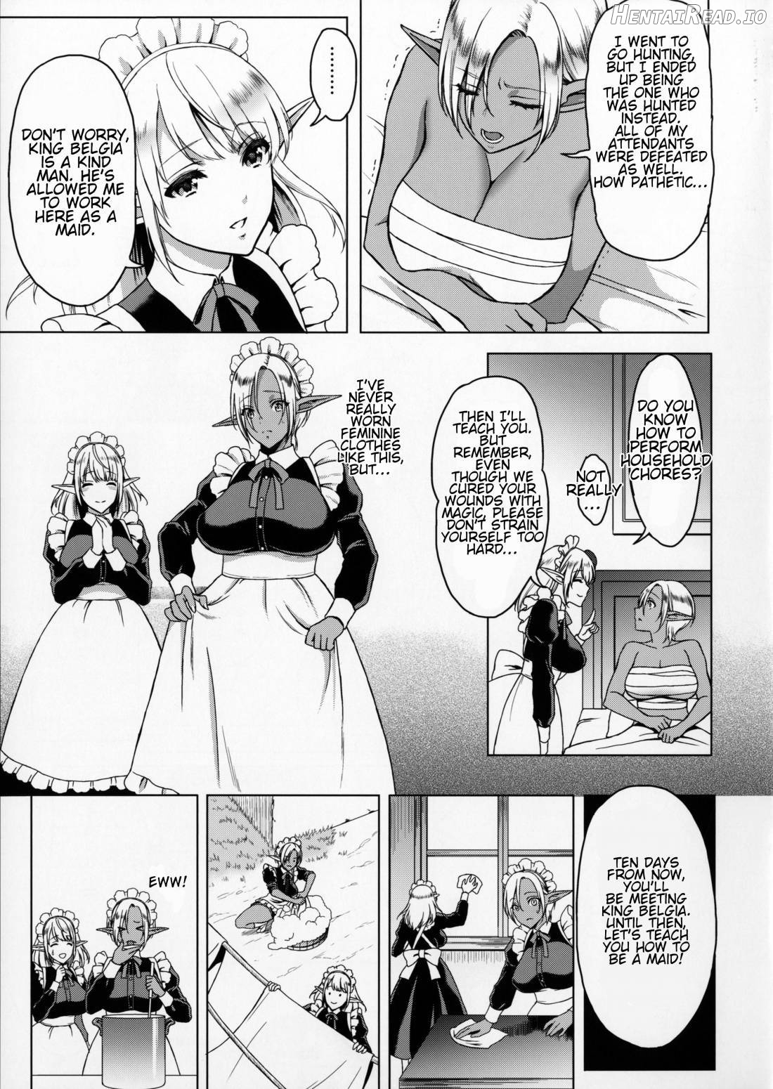 Reizoku Elf Maid + C91 Kaijou Genteibon Chapter 1 - page 4