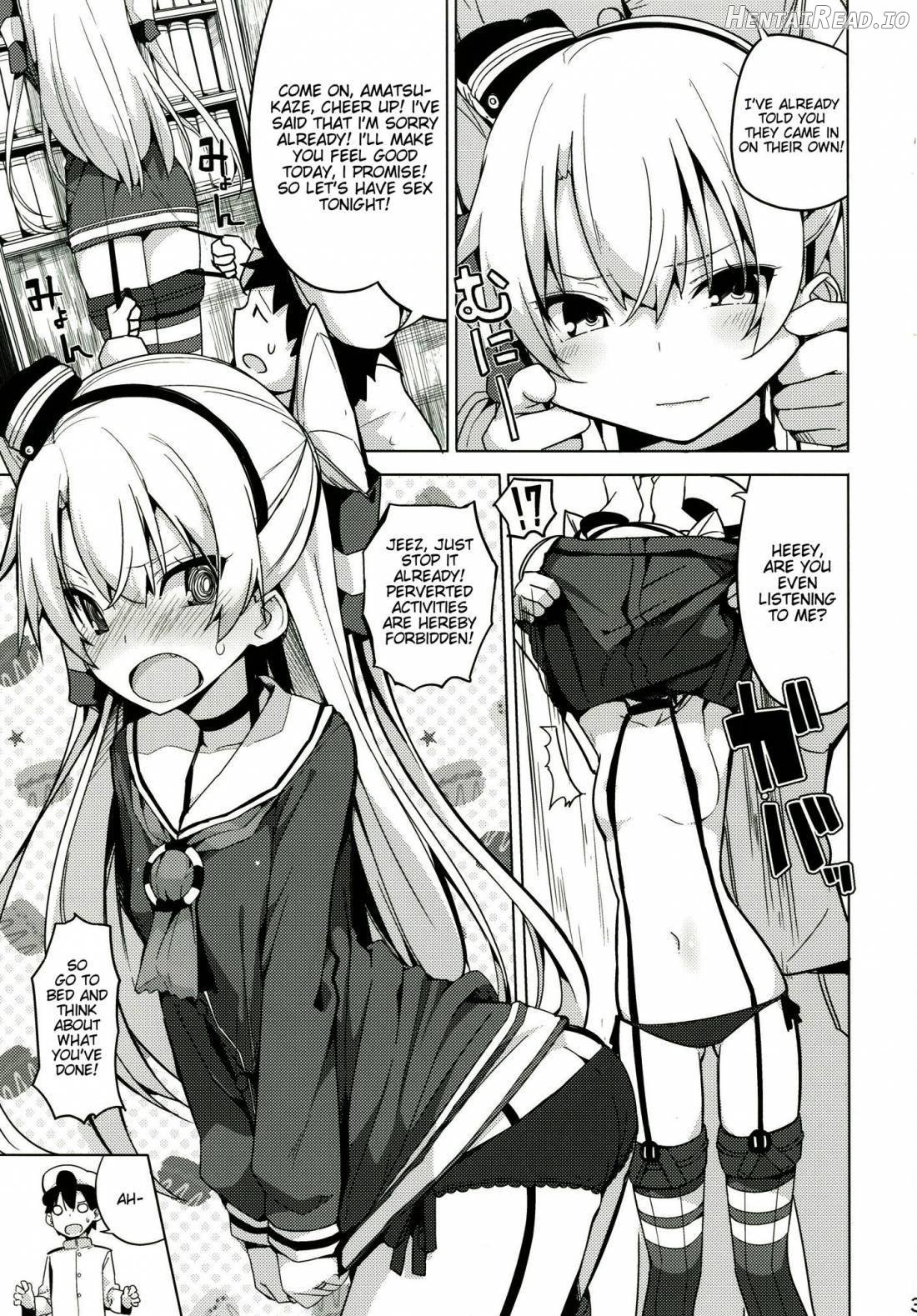 Amatsukaze no H Kinshirei! Chapter 1 - page 4