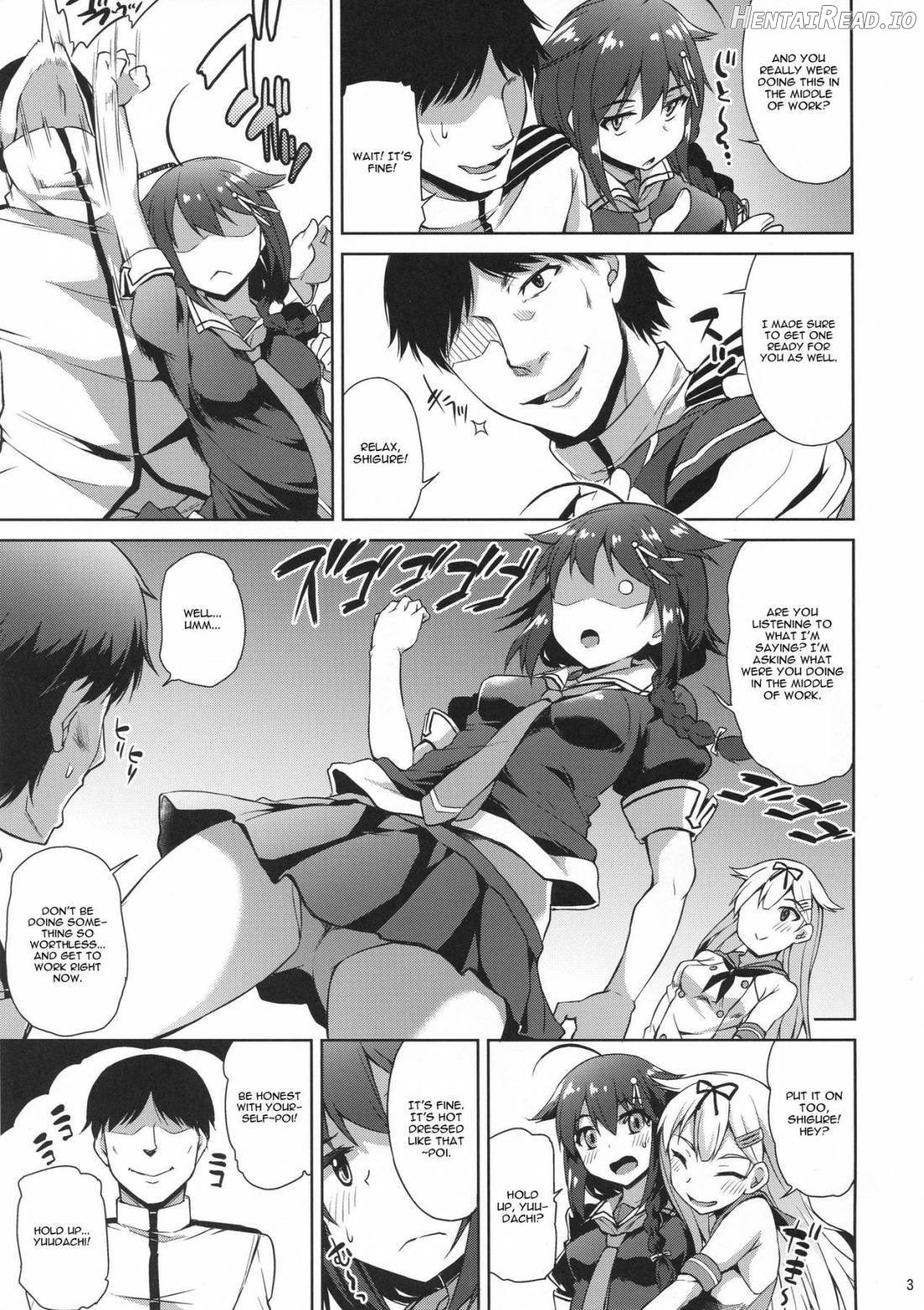 Shimakaze Cos Shita Shigure to Yuudachi to Ichakora Suru Chapter 1 - page 4