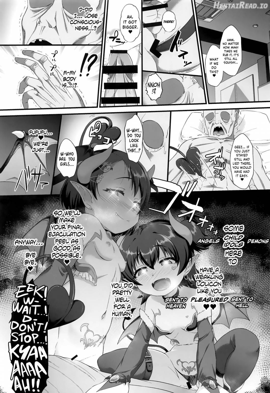 Chie to Miria wa Mesugaki Tenshi Chapter 1 - page 24