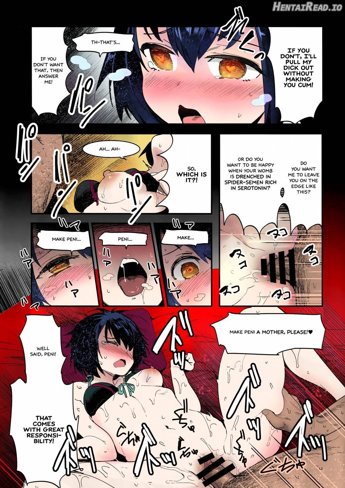 Peni Parker no Usui Hon ni wa Ooinaru Sekinin ga Tomonau - Colorized Chapter 1 - page 10