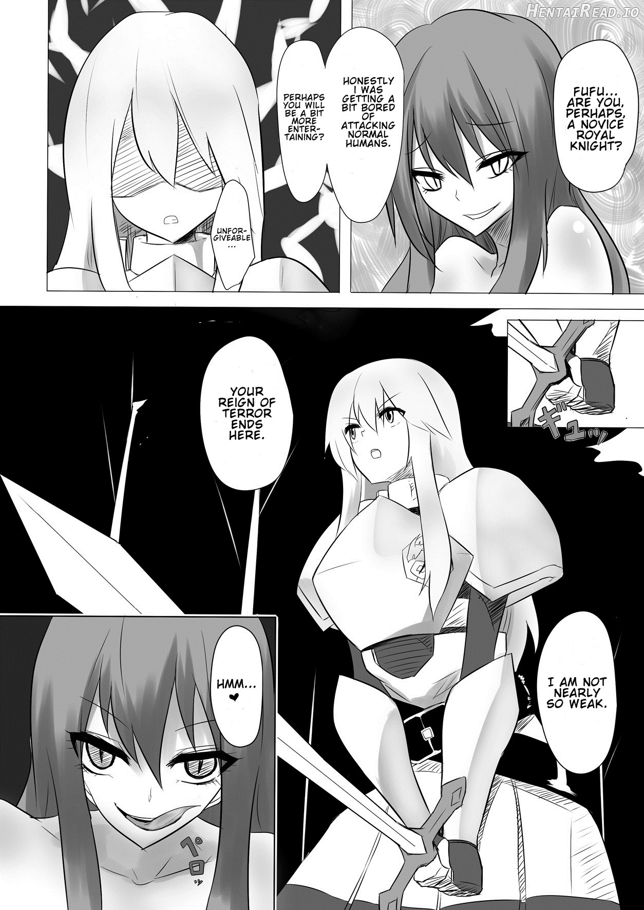 Jingai Lez Rape -Succubus Hen- Chapter 2 - page 7