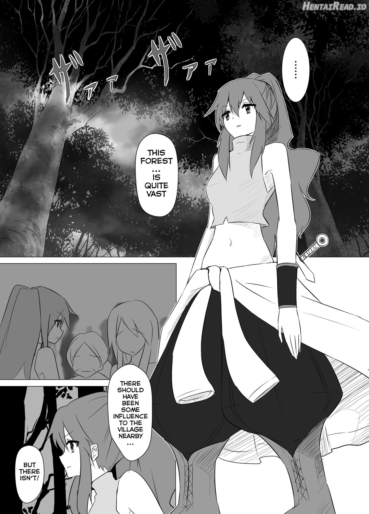 Jingai Lez Rape -Succubus Hen- Chapter 3 - page 2