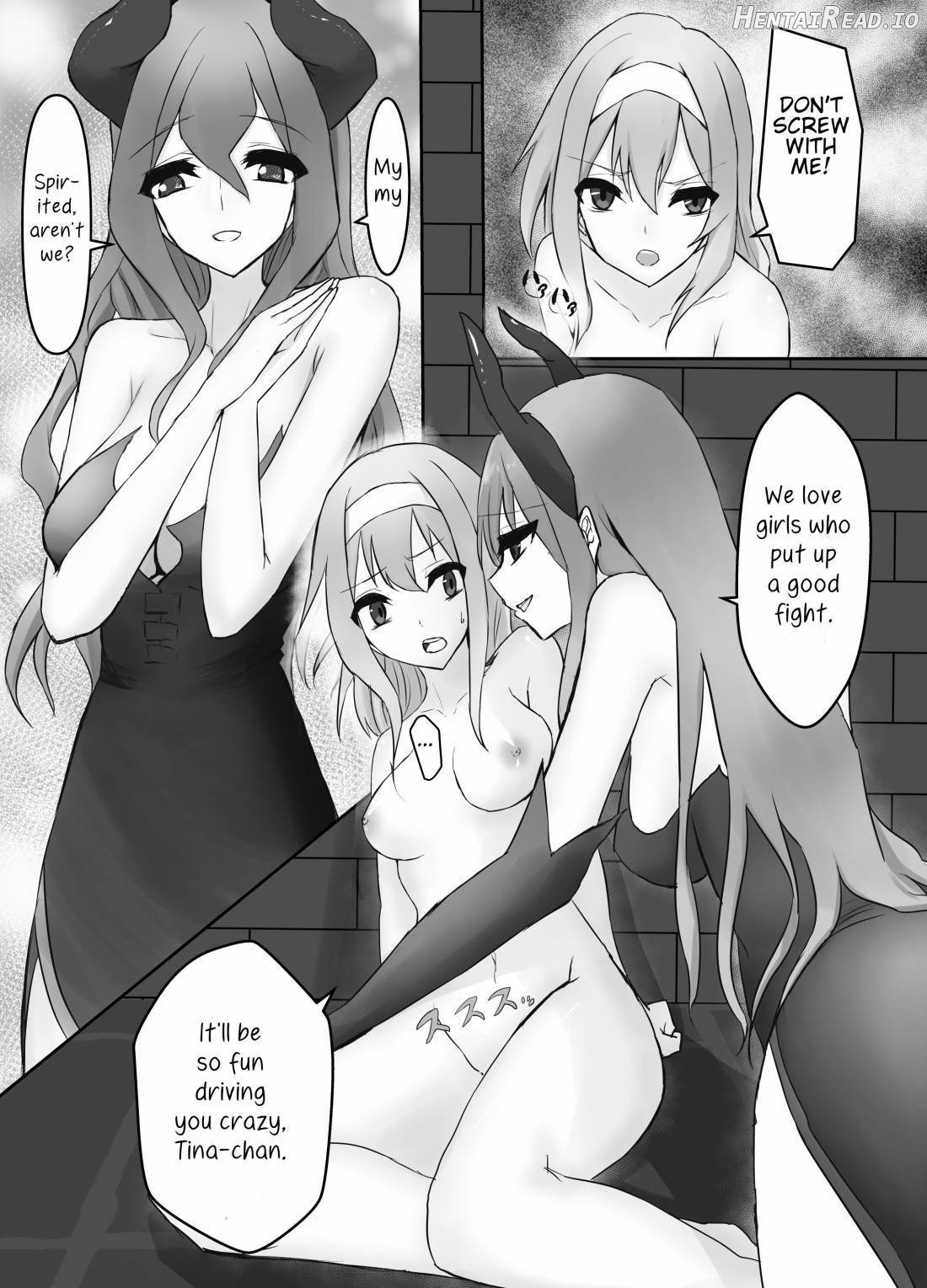 Jingai Lez Rape -Succubus Hen- Chapter 4 - page 10