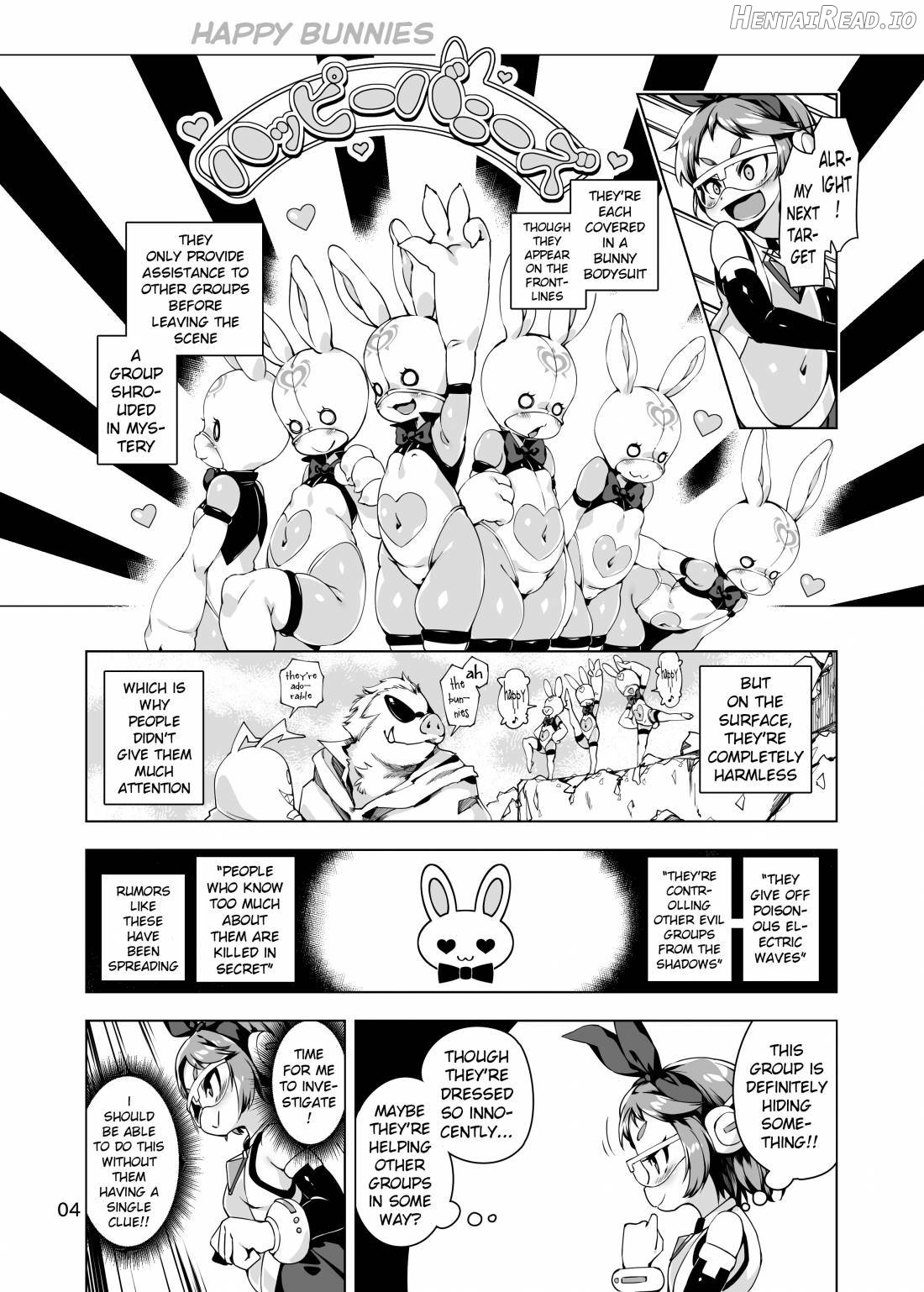 Happy Bunnys e Sennyuu! -Inran Ero Usagi-ka Suit- Chapter 1 - page 3