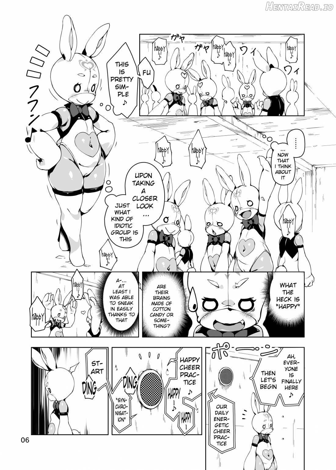 Happy Bunnys e Sennyuu! -Inran Ero Usagi-ka Suit- Chapter 1 - page 5