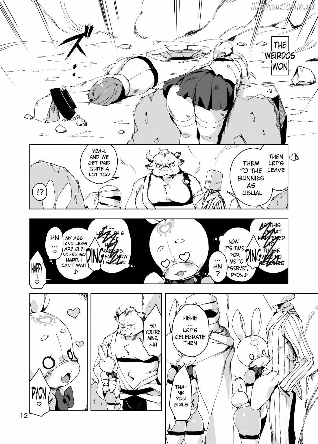 Happy Bunnys e Sennyuu! -Inran Ero Usagi-ka Suit- Chapter 1 - page 11