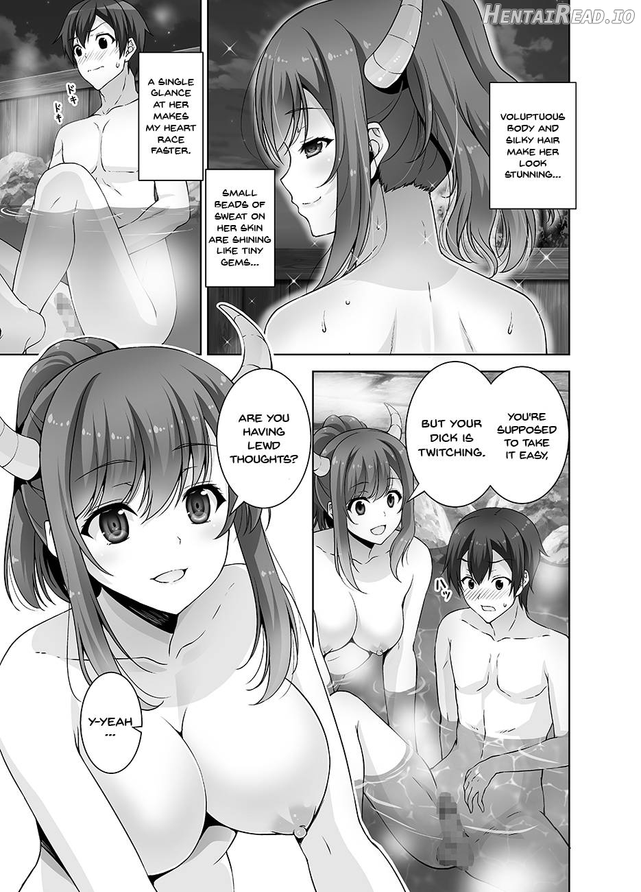 Tottemo H na Succubus Onee-chan to Onsen de Shippori Sex Chapter 2 - page 5