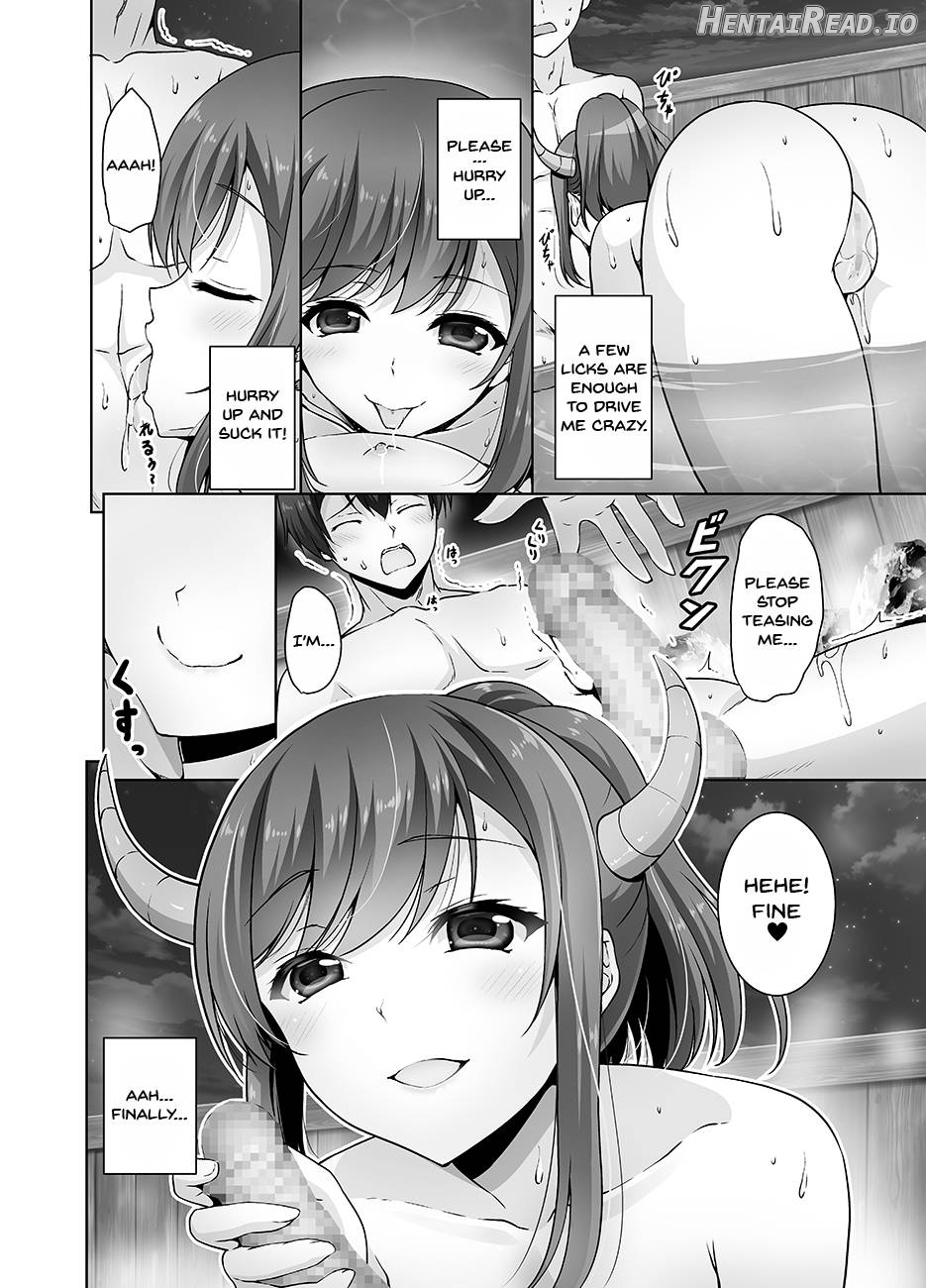 Tottemo H na Succubus Onee-chan to Onsen de Shippori Sex Chapter 2 - page 8