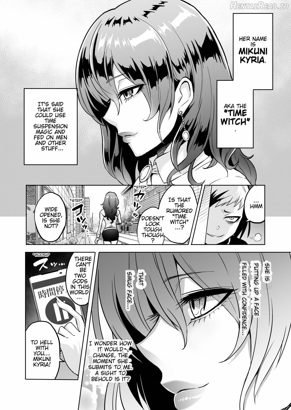 Jikan no Majo 3 ~Eroi Onee-san ni Jikan Teishi Sarete Tokoton Iroiro Sarechau Ohanashi~ Chapter 1 - page 6