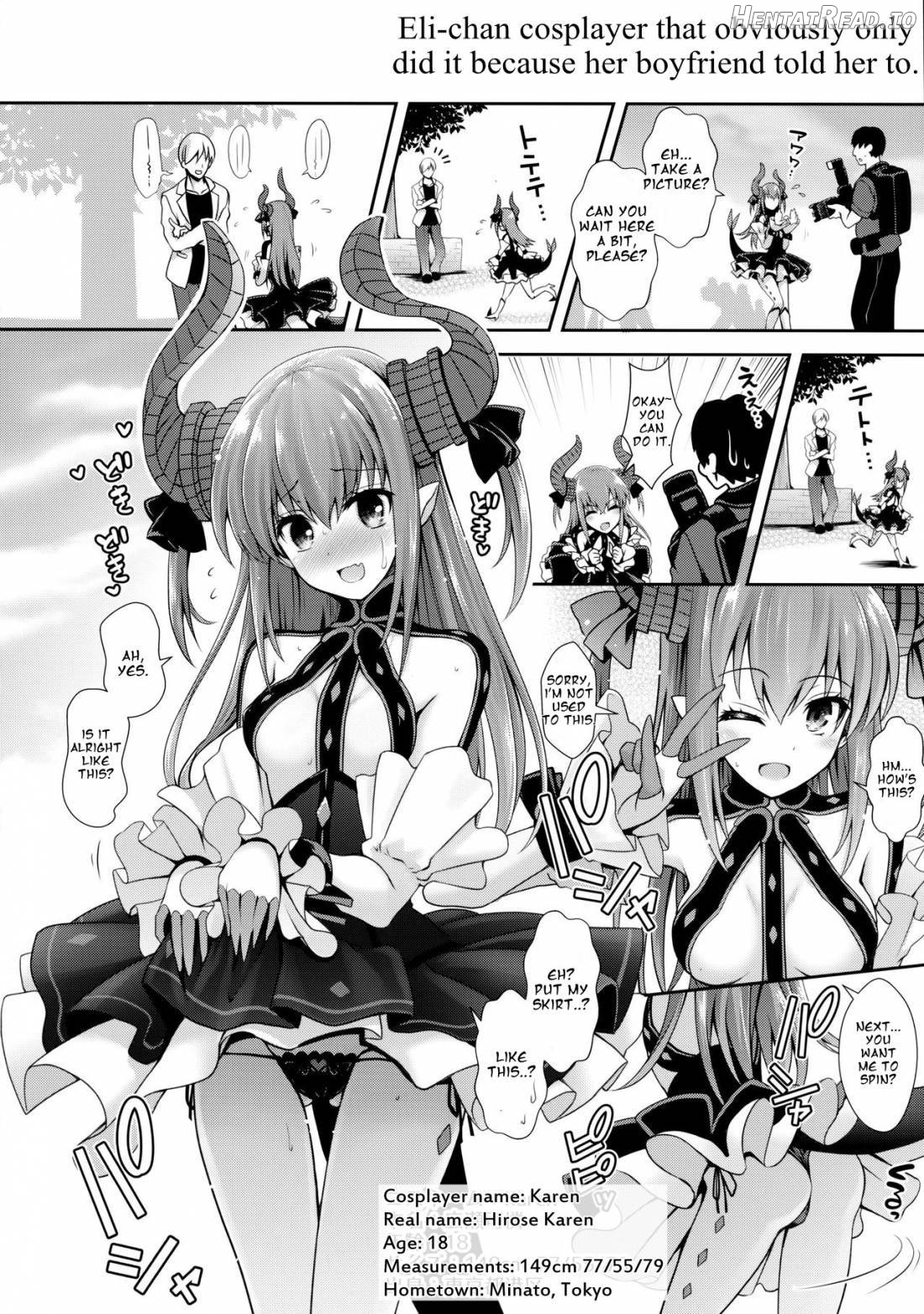 SNS de Gokujou H-Cup Chounyuu o Kakusan Suru Geneki Joshidaisei Cosplayer Chapter 1 - page 8