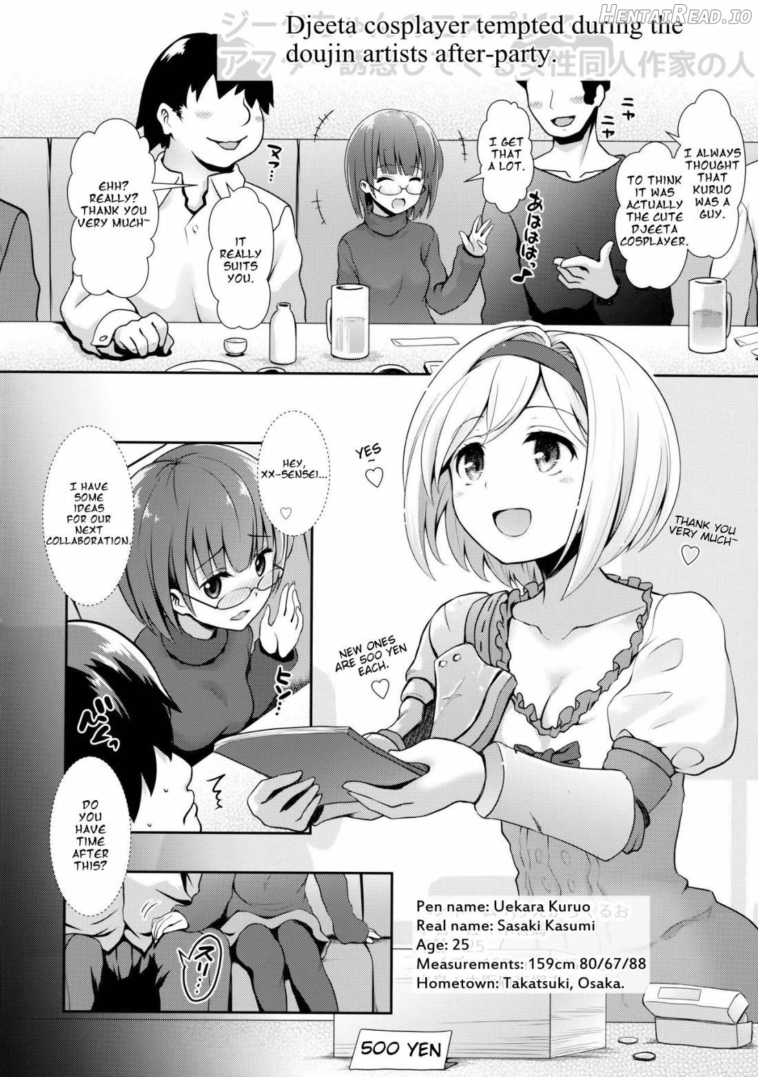 SNS de Gokujou H-Cup Chounyuu o Kakusan Suru Geneki Joshidaisei Cosplayer Chapter 1 - page 10