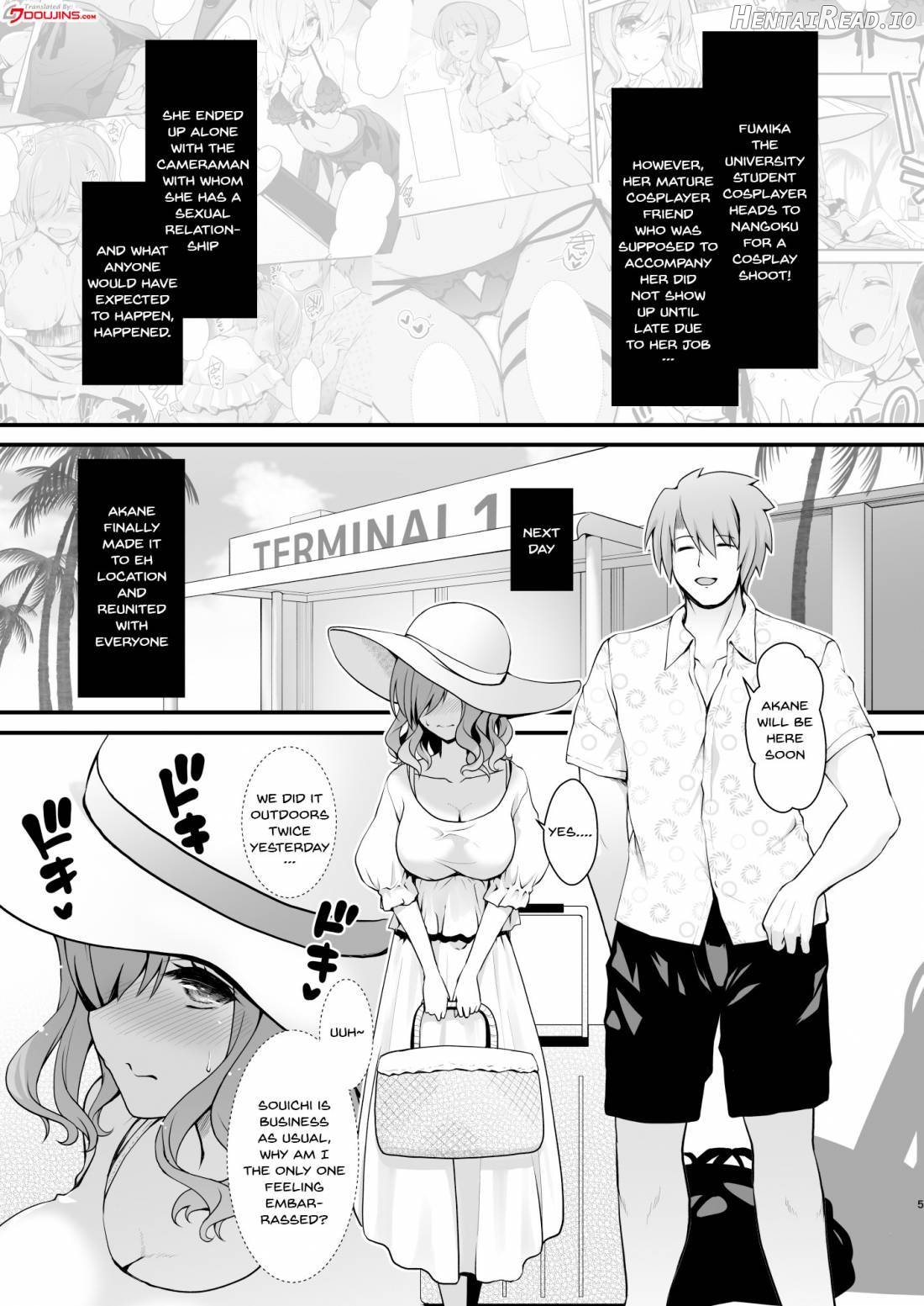 SNS de Gokujou H-Cup Chounyuu o Kakusan Suru Geneki Joshidaisei Cosplayer Chapter 3 - page 3