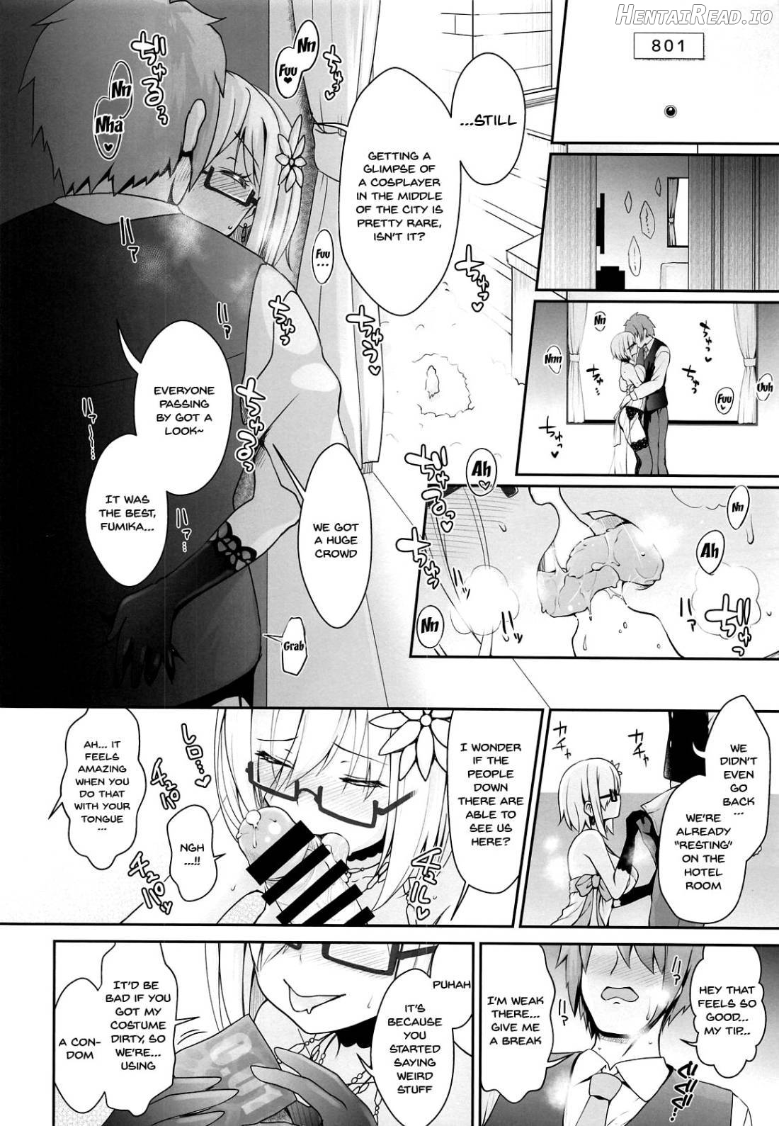 SNS de Gokujou H-Cup Chounyuu o Kakusan Suru Geneki Joshidaisei Cosplayer Chapter 4 - page 8