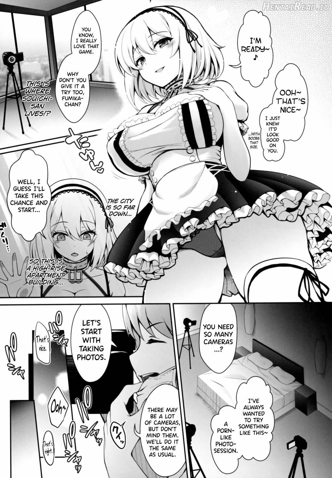 SNS de Gokujou H-Cup Chounyuu o Kakusan Suru Geneki Joshidaisei Cosplayer Chapter 5 - page 6