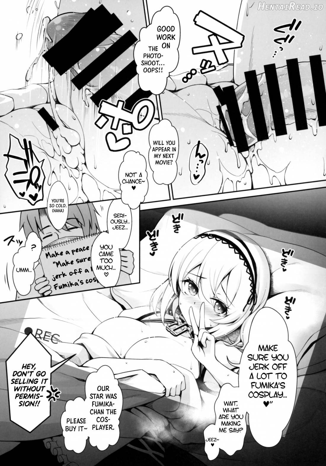 SNS de Gokujou H-Cup Chounyuu o Kakusan Suru Geneki Joshidaisei Cosplayer Chapter 5 - page 20