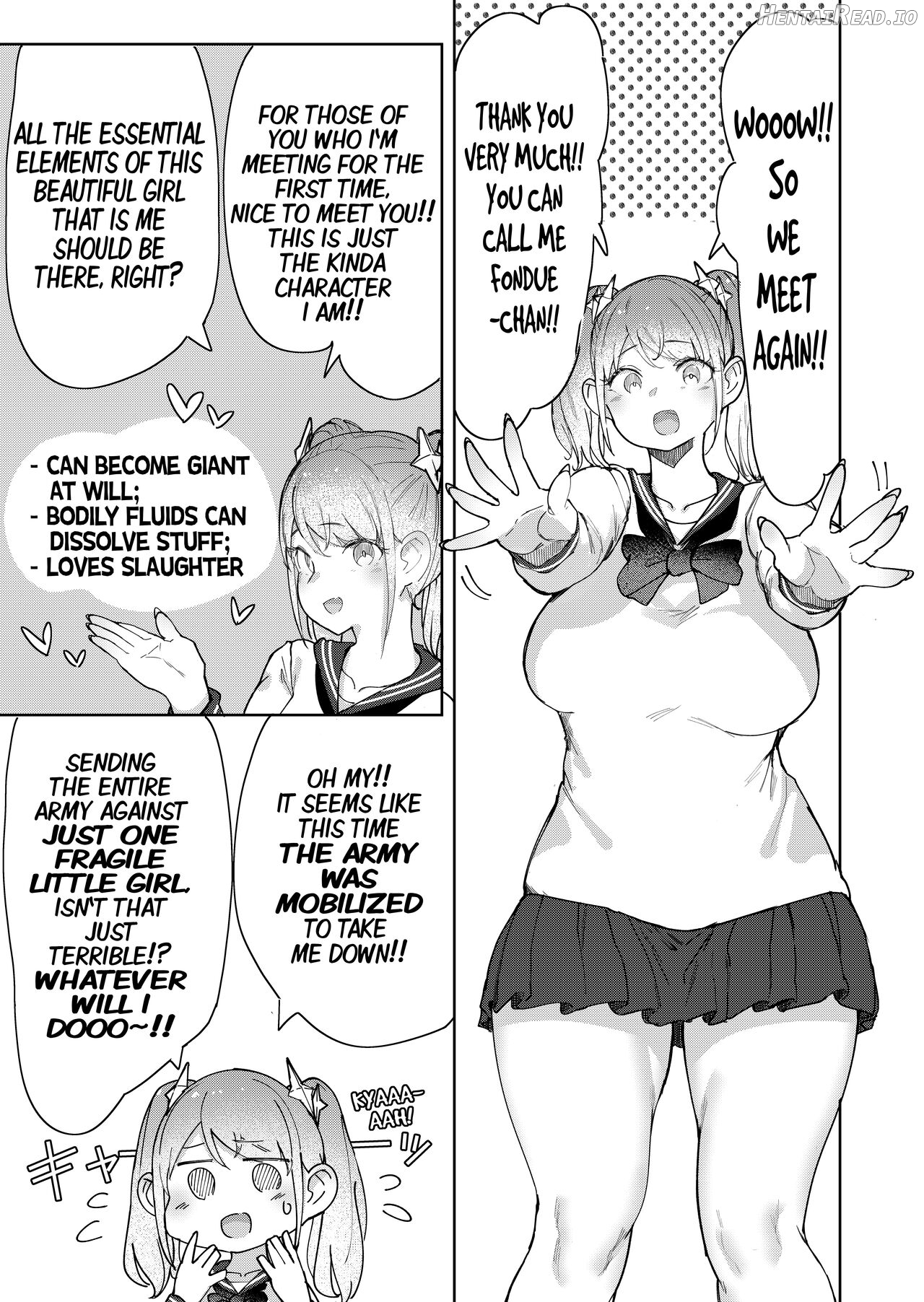 Zankoku Kyodai Musume Fondue-chan no Ecchi na Gyakusatsu Chapter 2 - page 2