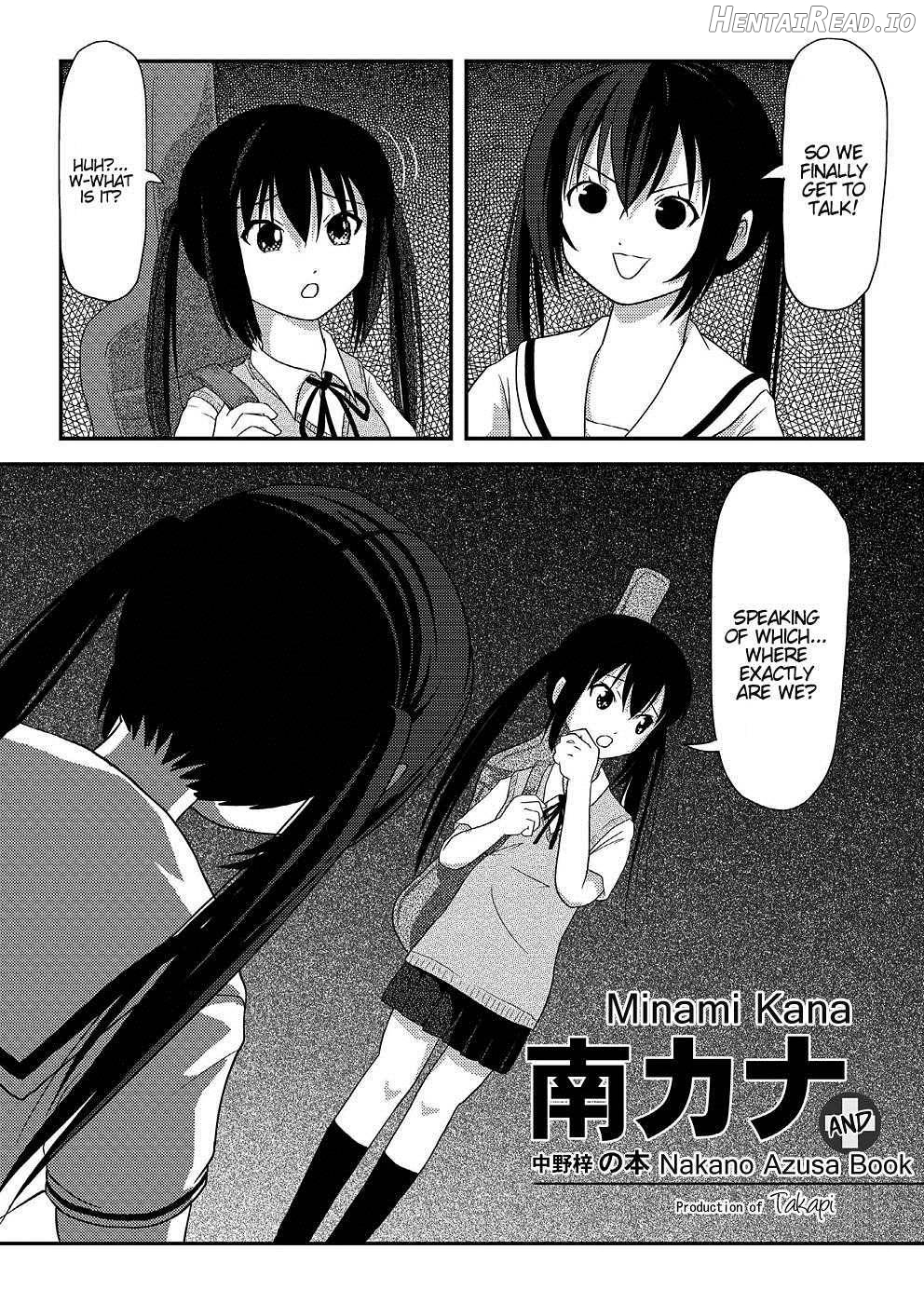 Minami Kana to Nakano Azusa no Hon Chapter 1 - page 2