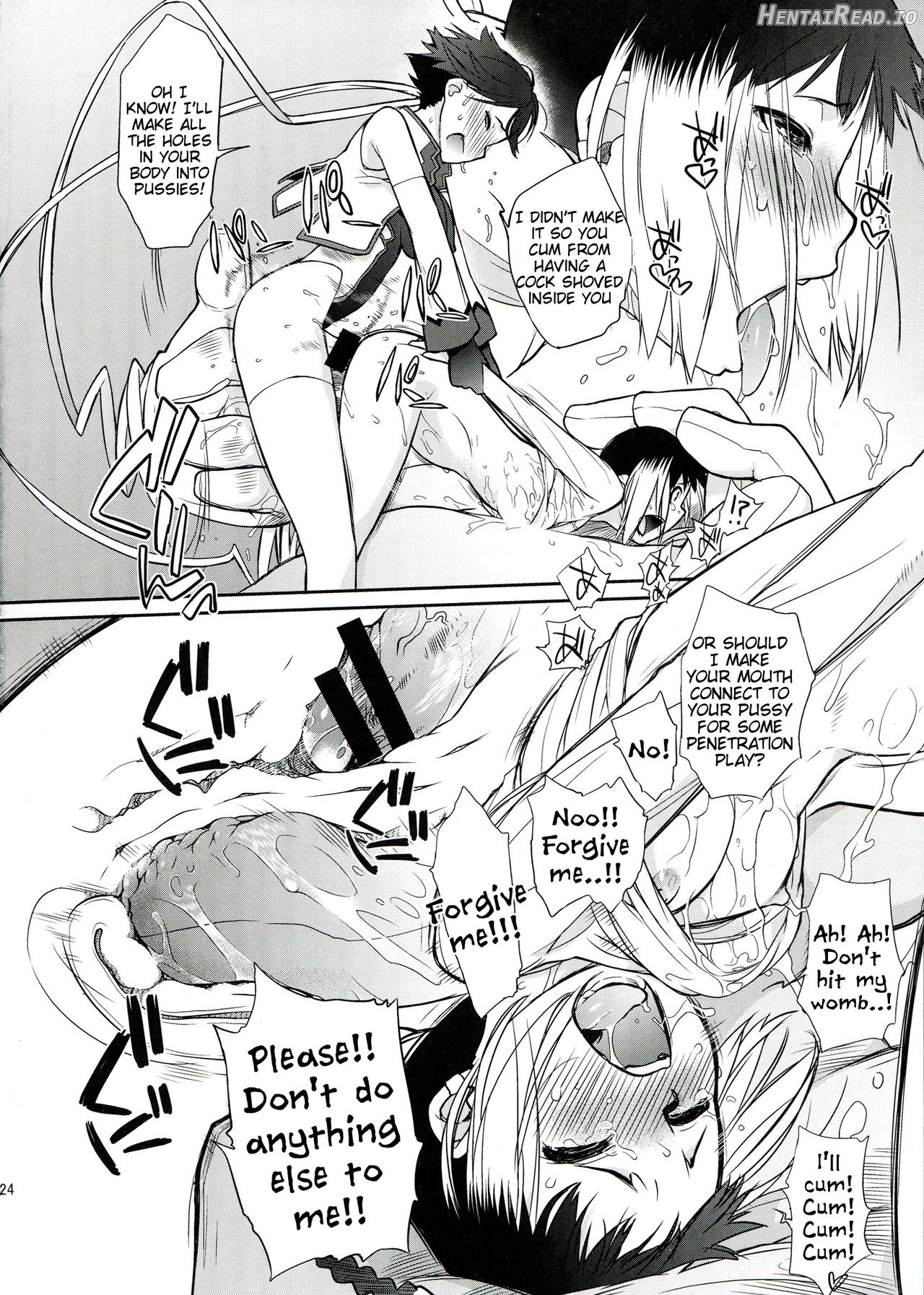 3ANGELS SHORT Full Blossom #01a MILK COCOA Chapter 3 - page 22