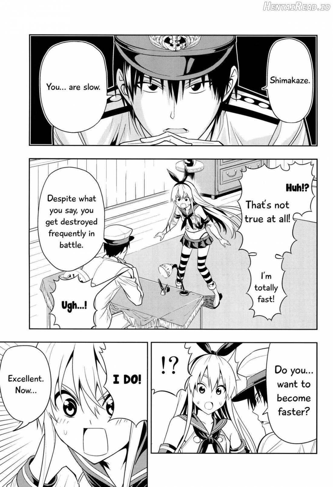 Motto Hayaku Naritai Shimakaze o Damashite Sekuhara suru Chapter 1 - page 2