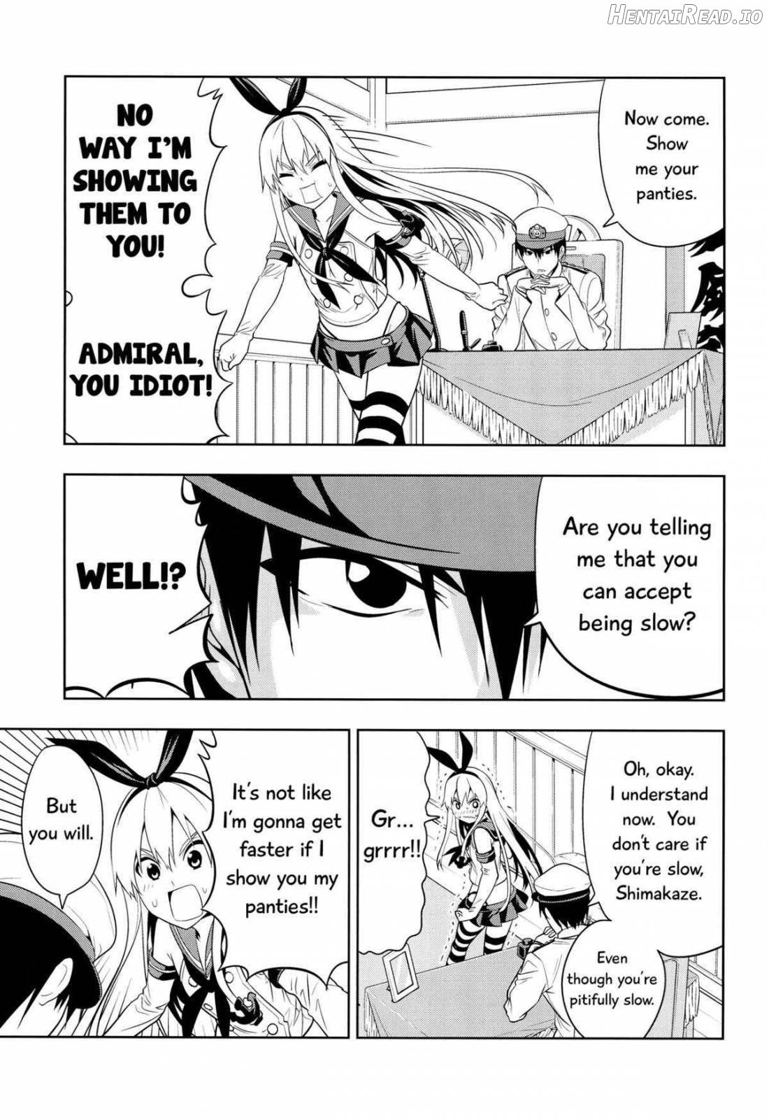 Motto Hayaku Naritai Shimakaze o Damashite Sekuhara suru Chapter 1 - page 4