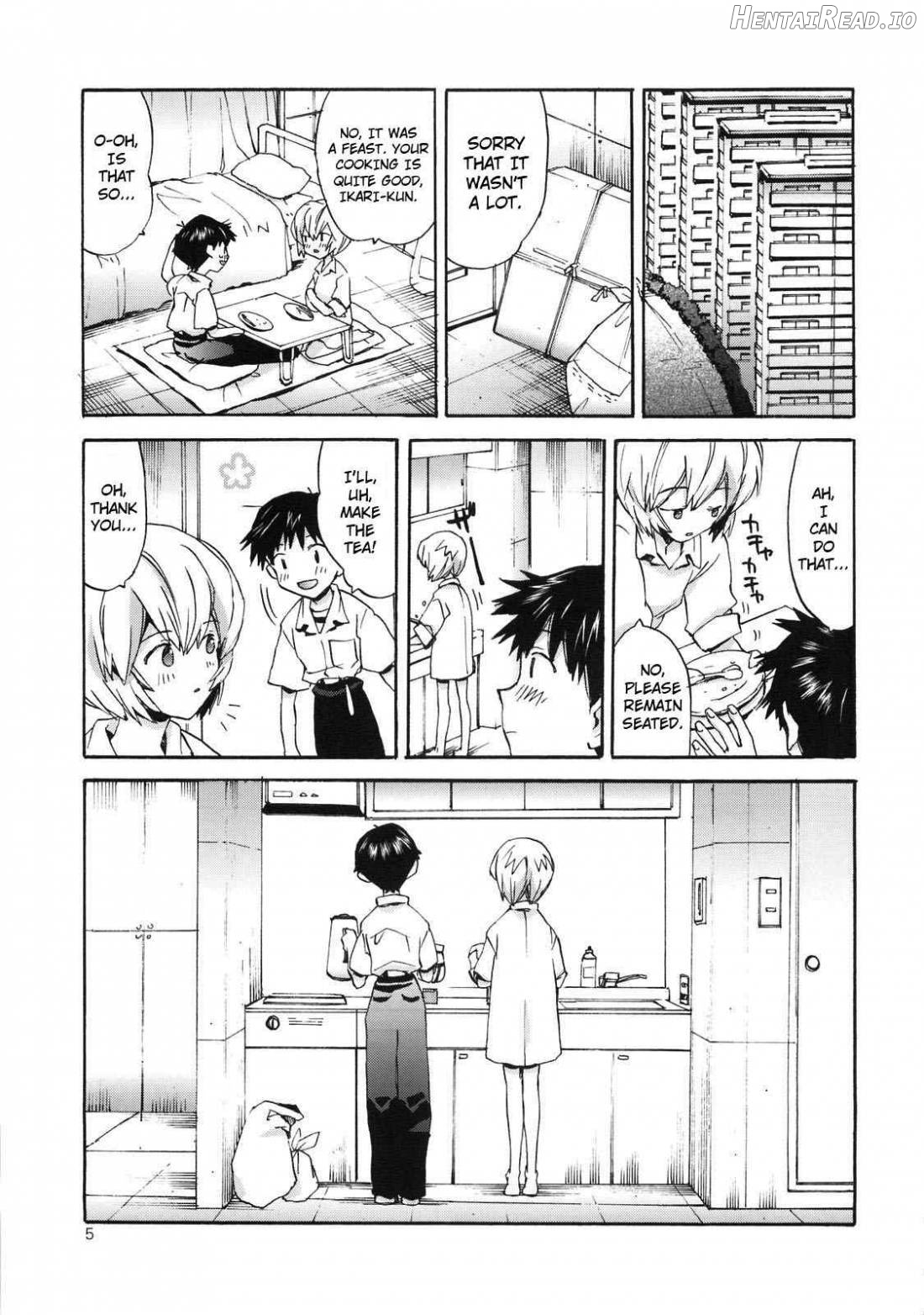 Shinji to Ayanami ga Love Love Chapter 1 - page 2