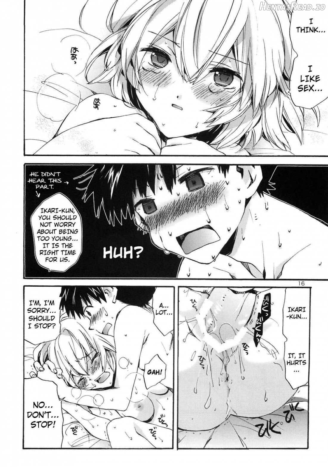 Shinji to Ayanami ga Love Love Chapter 1 - page 13