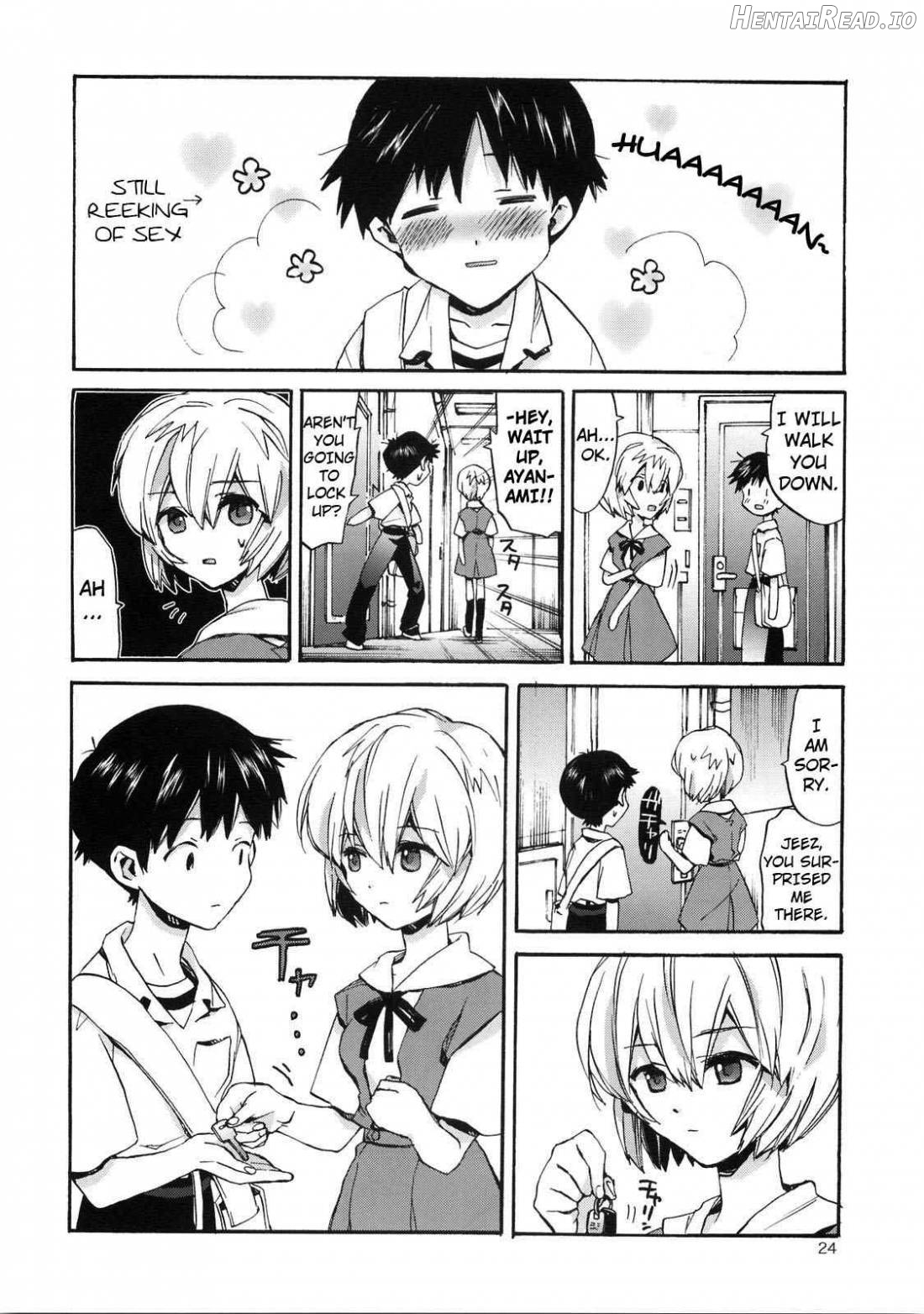 Shinji to Ayanami ga Love Love Chapter 1 - page 21