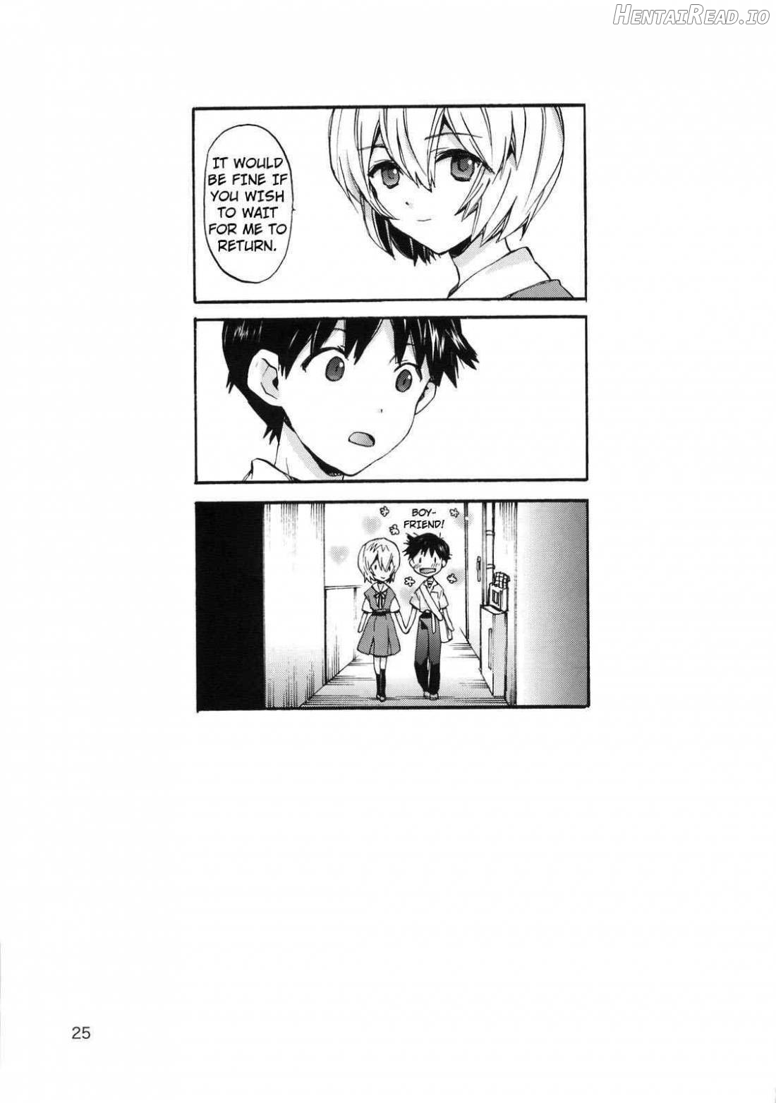 Shinji to Ayanami ga Love Love Chapter 1 - page 22