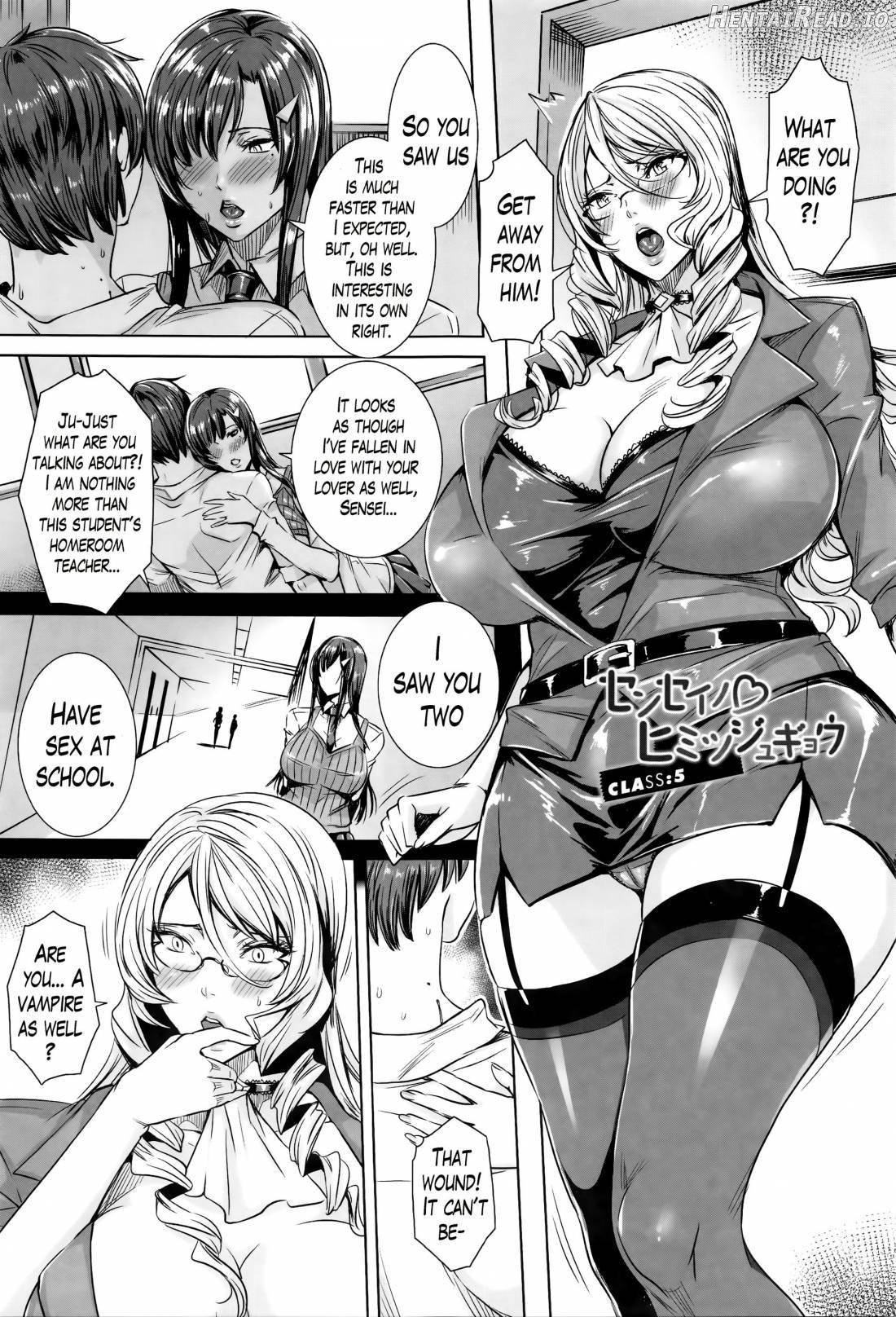 Kyuuketsu Jokyoushi No Kenzoku Seikatsu ~Lesson with Vampire~ Chapter 1 - page 90