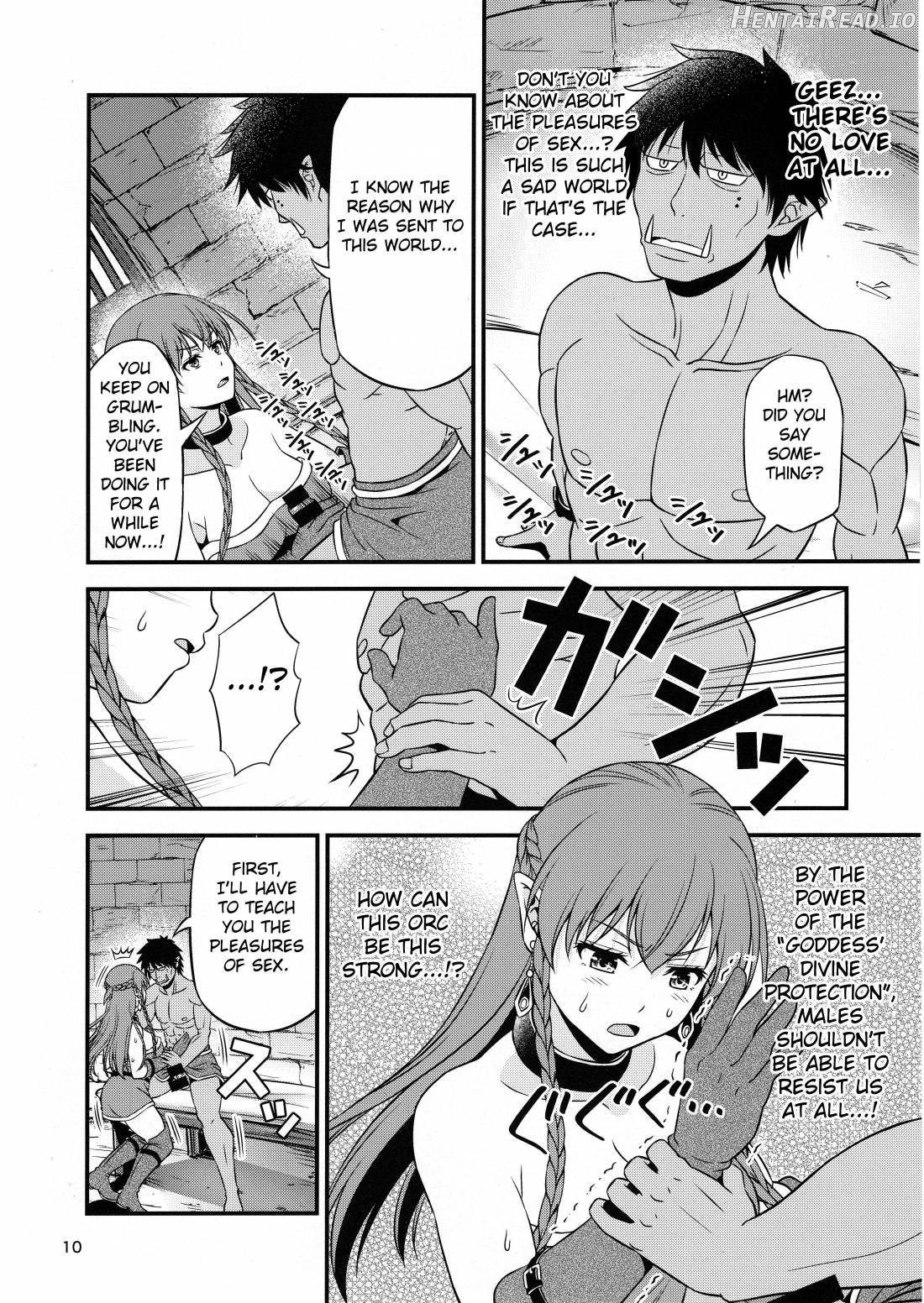 Charisma AV Danyuu ga Zetsurin Orc ni Isekai Tensei Shita Hanashi. + C95 Kaijou Gentei Omakebon Hentai Elf Shimai to Majime Orc no Zengi Chapter 1 - page 7