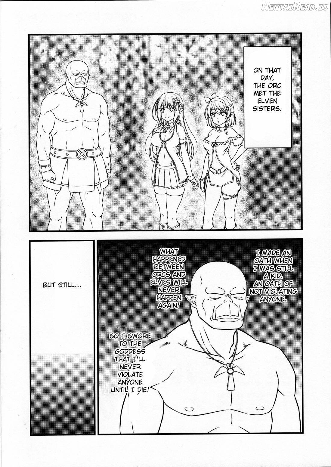 Charisma AV Danyuu ga Zetsurin Orc ni Isekai Tensei Shita Hanashi. + C95 Kaijou Gentei Omakebon Hentai Elf Shimai to Majime Orc no Zengi Chapter 1 - page 26