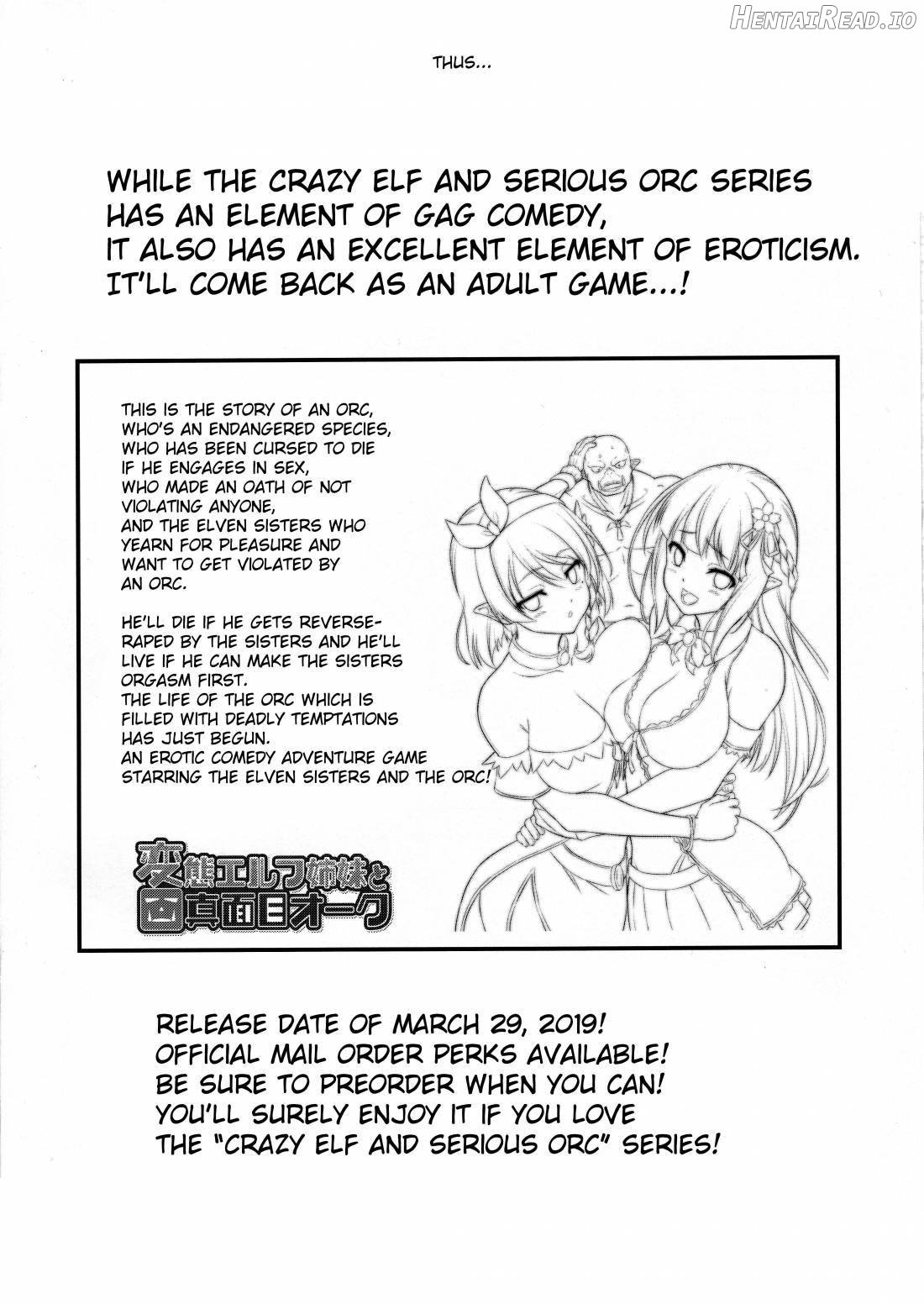 Charisma AV Danyuu ga Zetsurin Orc ni Isekai Tensei Shita Hanashi. + C95 Kaijou Gentei Omakebon Hentai Elf Shimai to Majime Orc no Zengi Chapter 1 - page 28