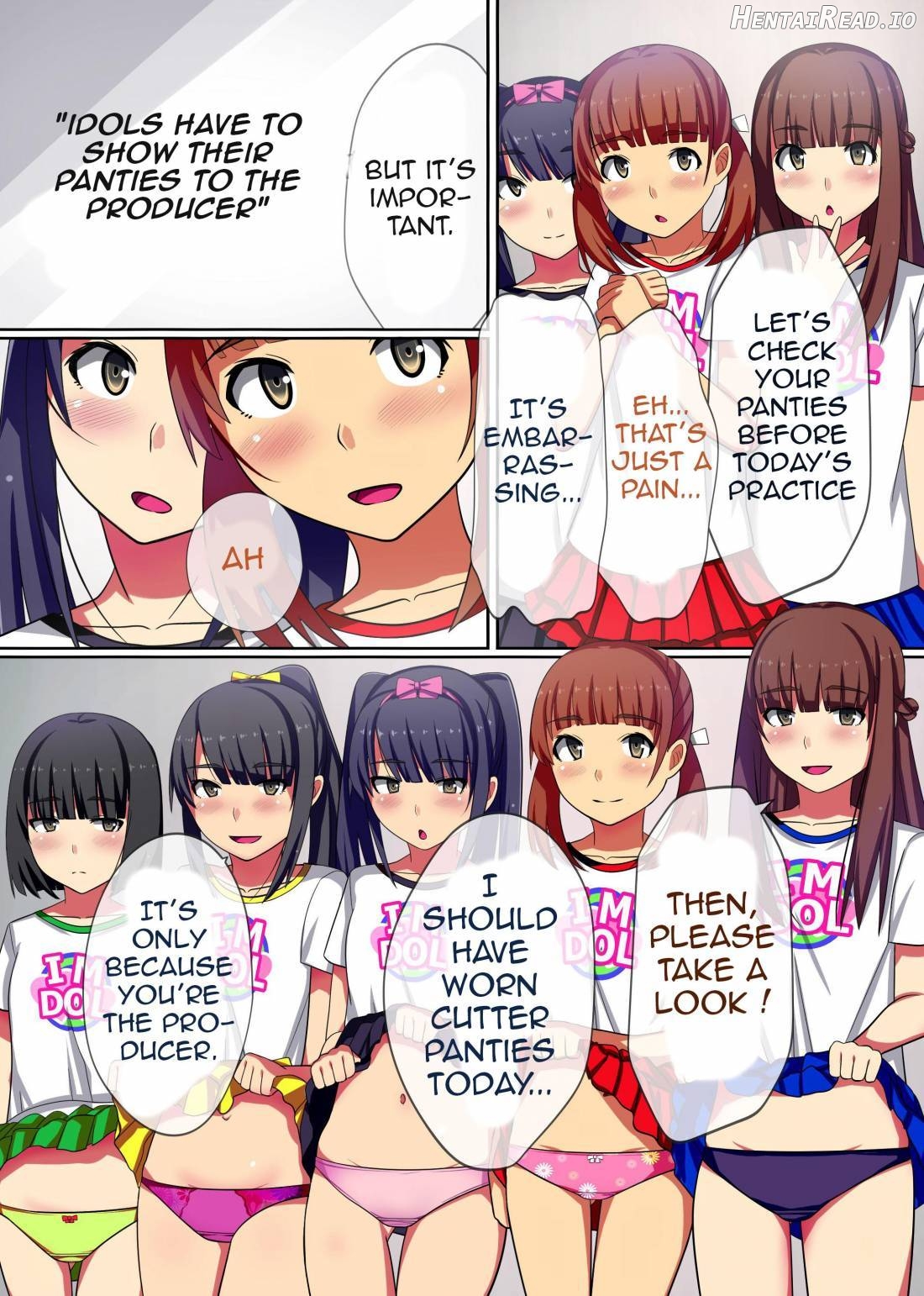 Producer no Meirei wa Zettai! Idol Otaku no Ore ga Joushiki Henkan Appli de Idol Haramase Harem! Chapter 1 - page 6