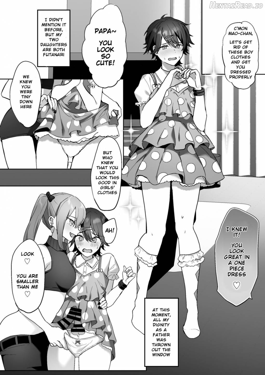 Futanari Shimai to Netorare Musume Ochi Papa Chapter 1 - page 4