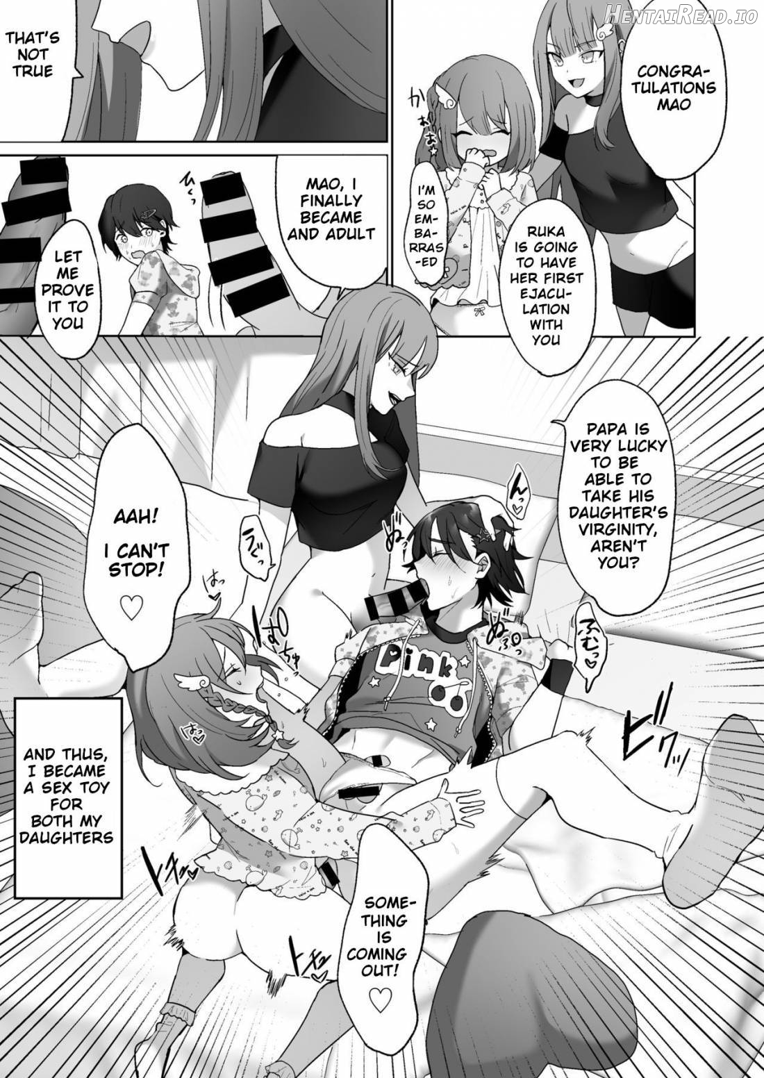 Futanari Shimai to Netorare Musume Ochi Papa Chapter 1 - page 10