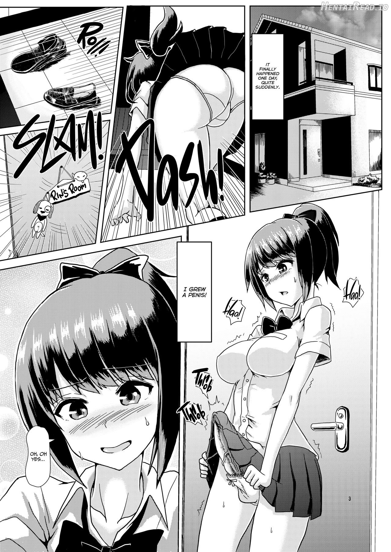 Issho ni Futanari Practice 5 Chapter 1 - page 2