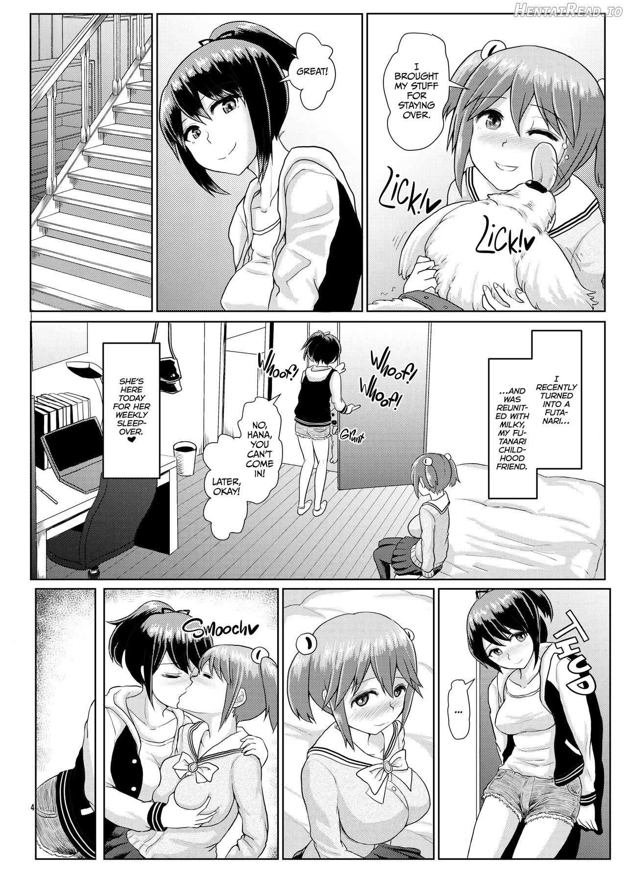 Issho ni Futanari Practice 5 Chapter 2 - page 3